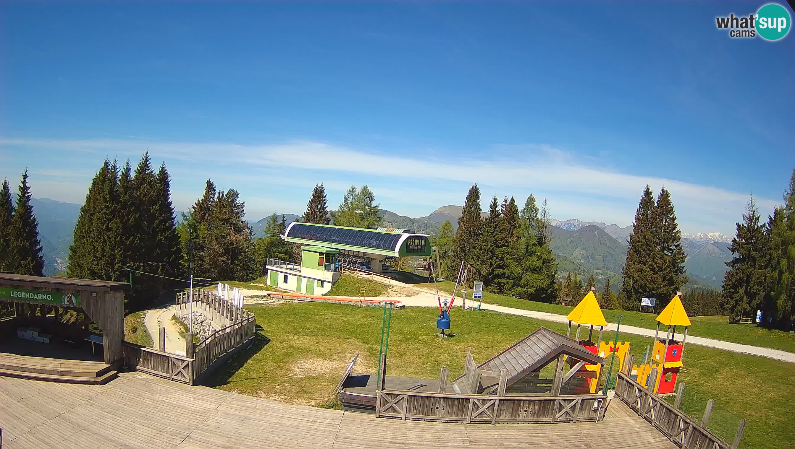 Web kamera Počivalo – Alpska Perla | Pogled uživo sa skijališta Cerkno