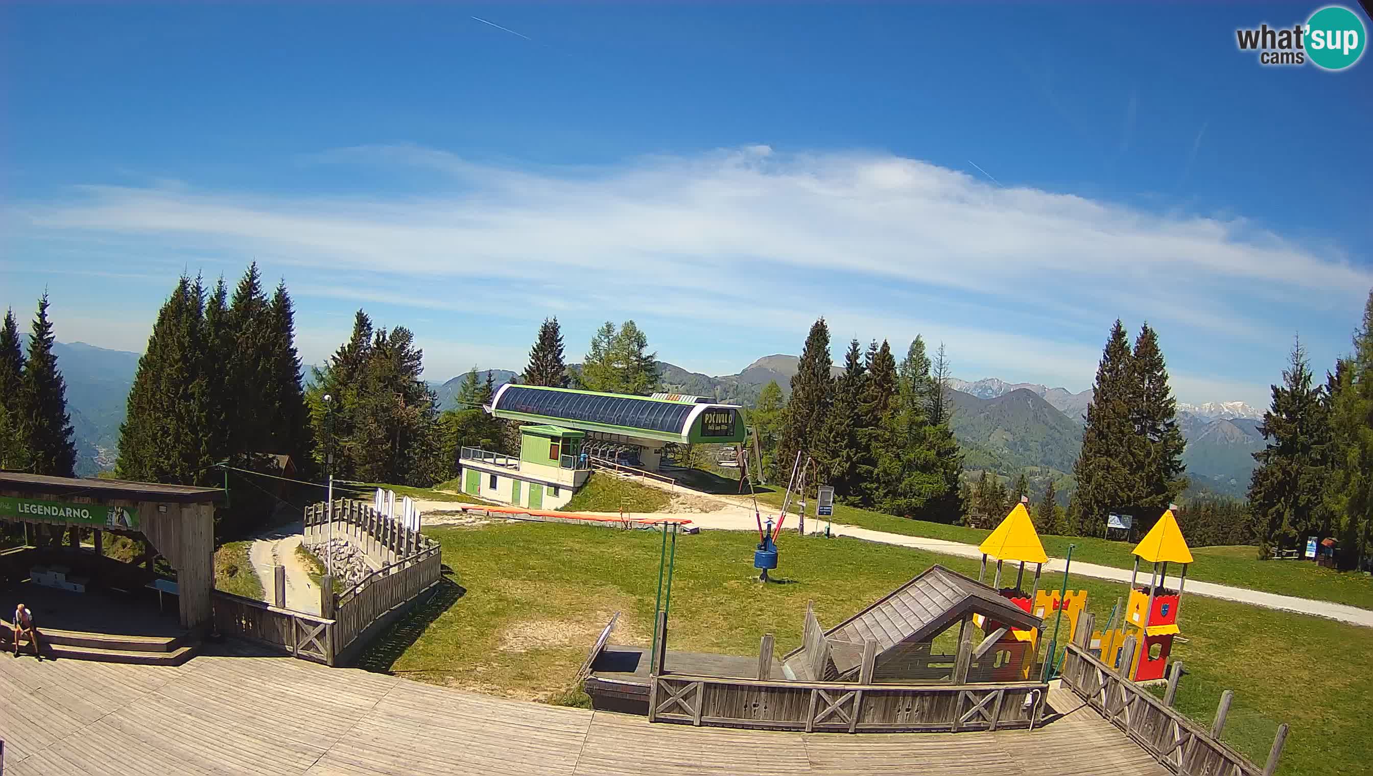Cámara web Počivalo – Alpska Perla | Vista en vivo desde la estación de esquí Cerkno