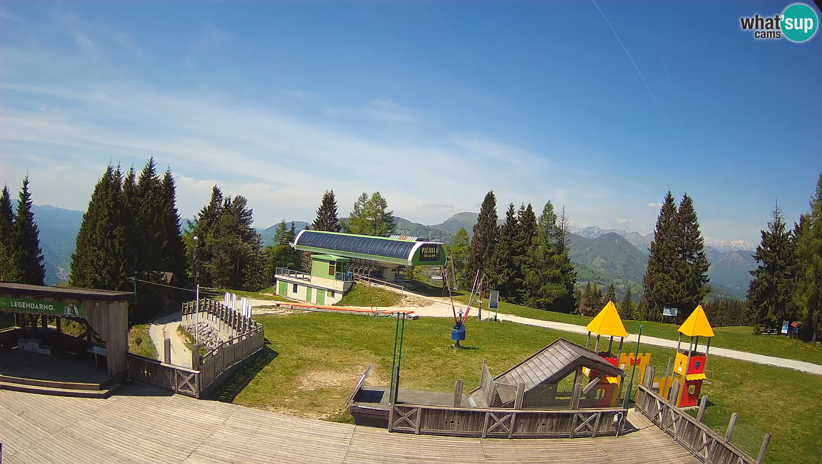 Cámara web Počivalo – Alpska Perla | Vista en vivo desde la estación de esquí Cerkno