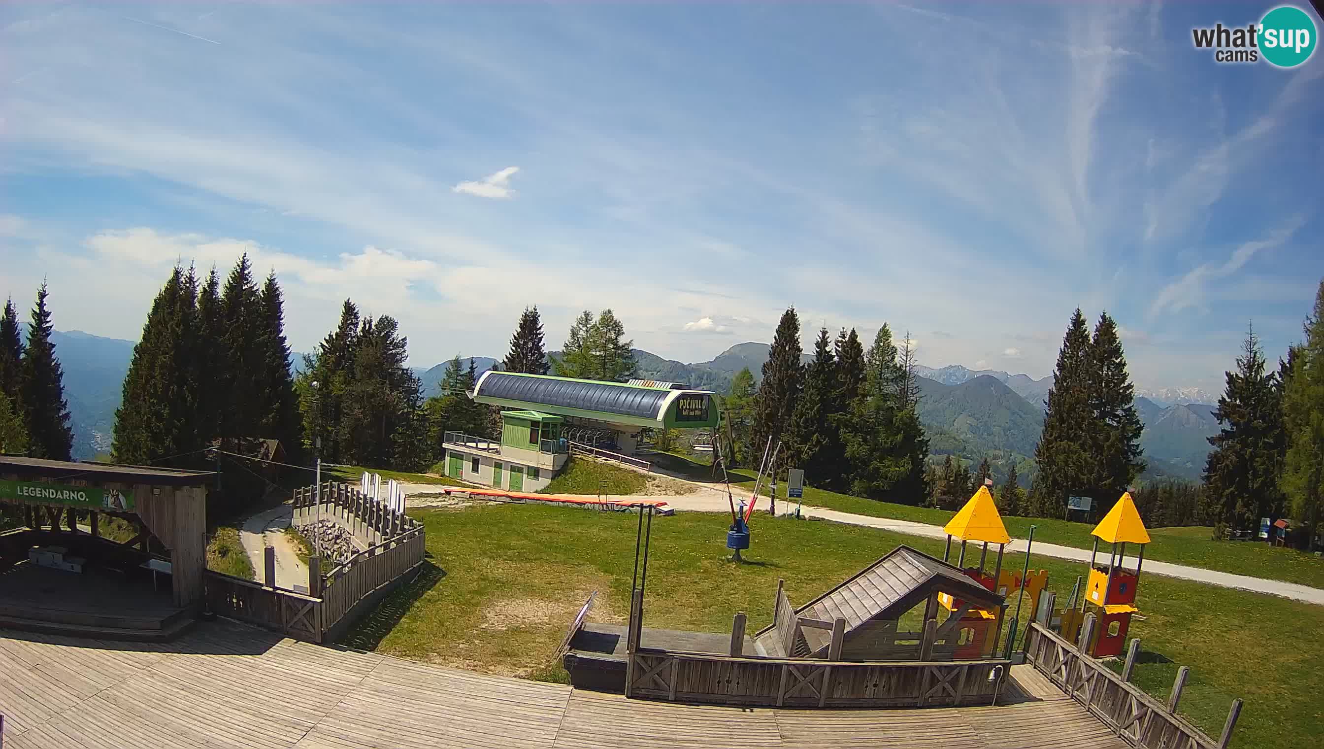Web kamera Počivalo – Alpska Perla | Pogled uživo sa skijališta Cerkno