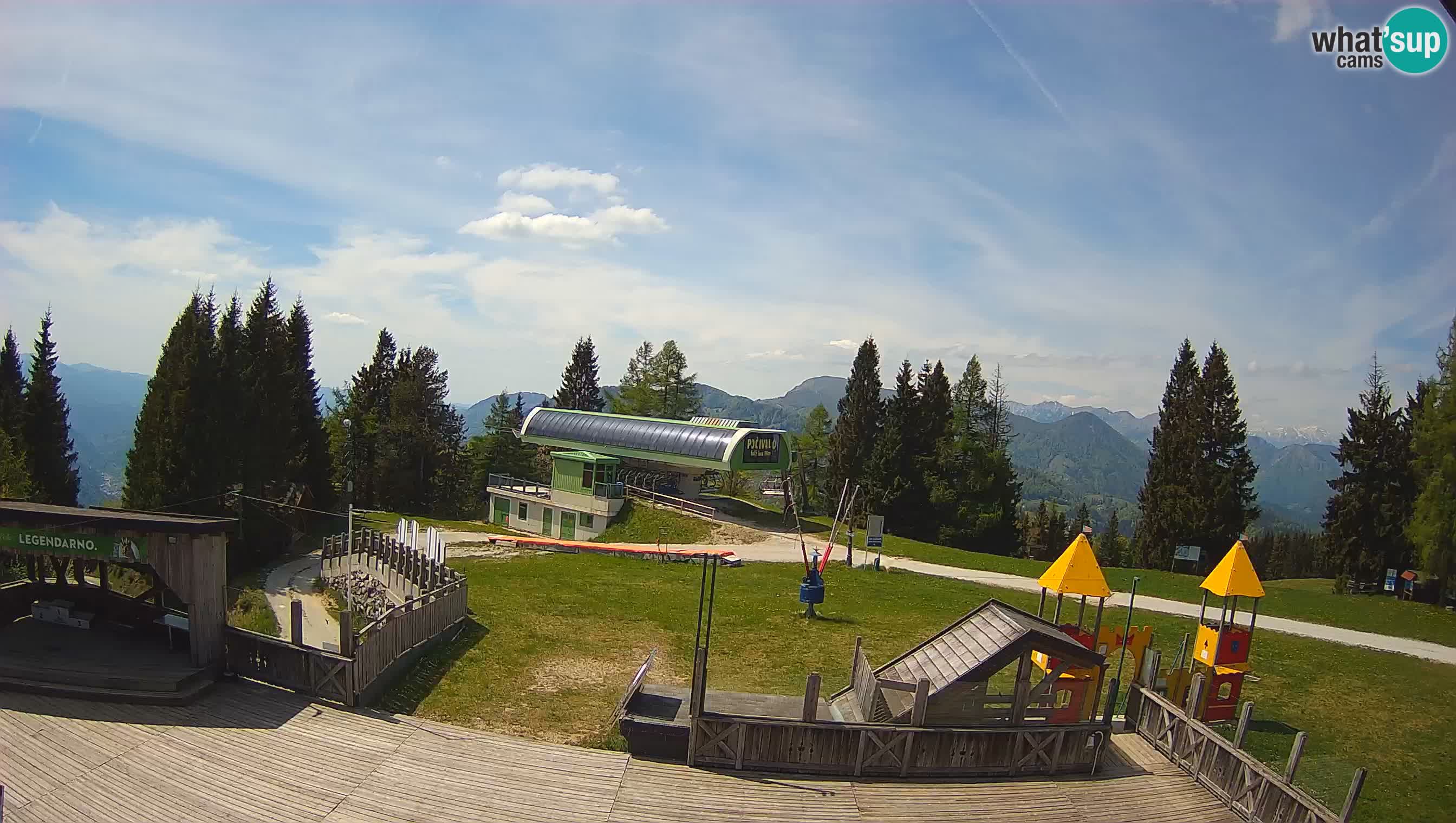 Cámara web Počivalo – Alpska Perla | Vista en vivo desde la estación de esquí Cerkno