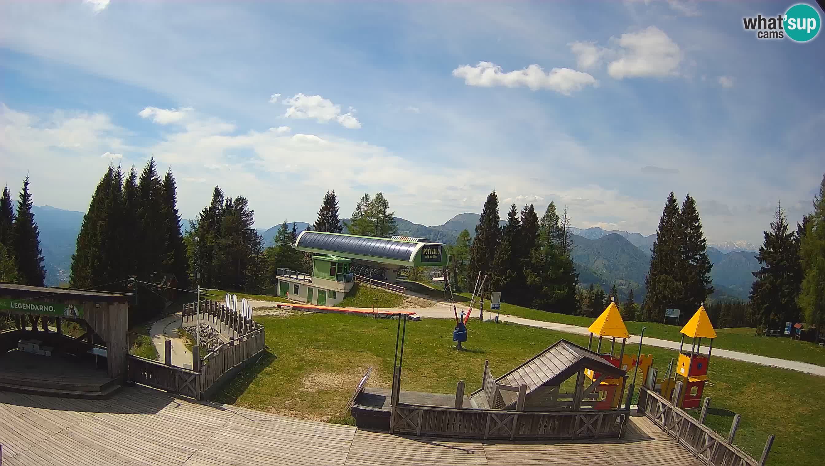 Web kamera Počivalo – Alpska Perla | Pogled uživo sa skijališta Cerkno