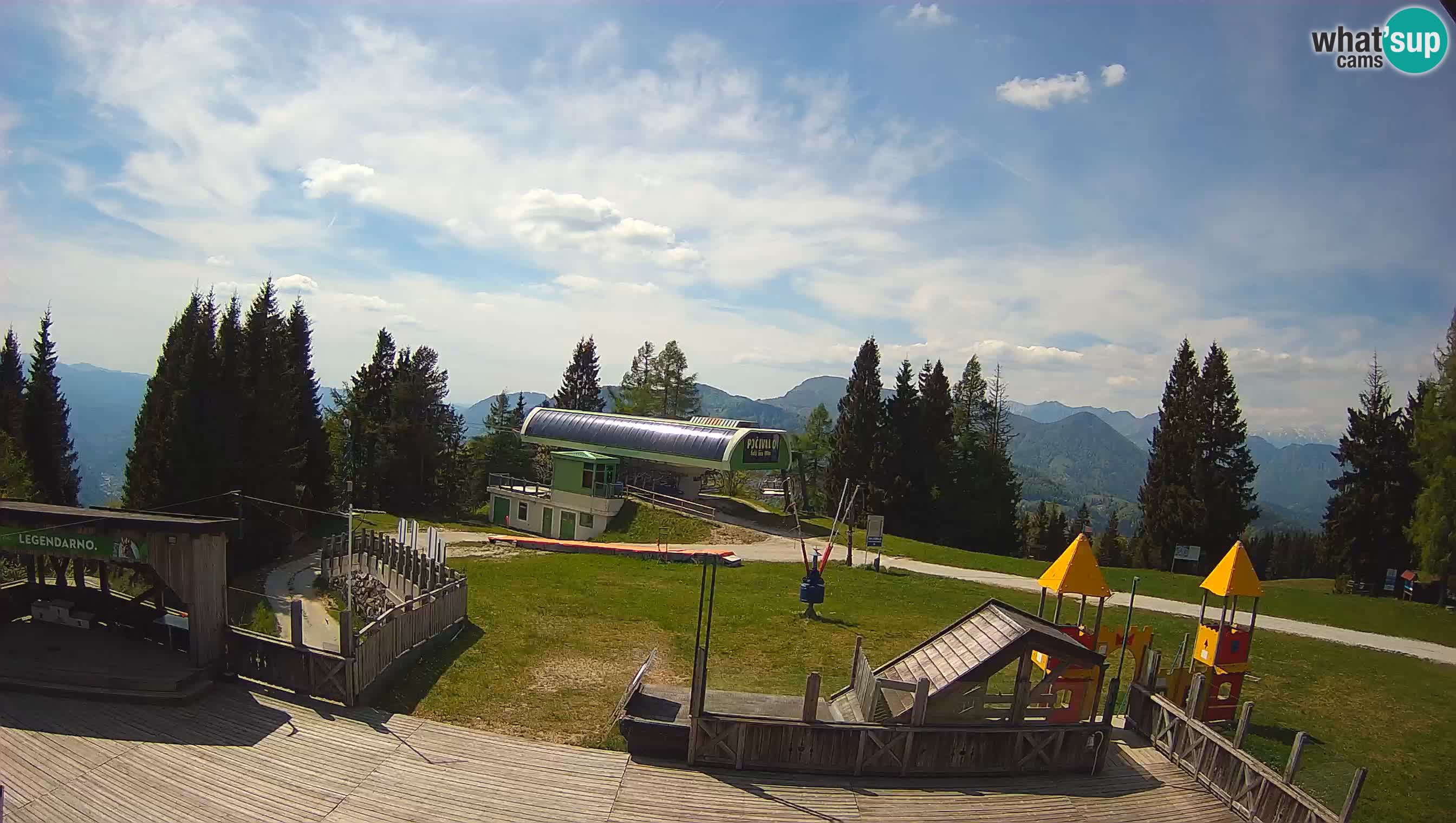 Web kamera Počivalo – Alpska Perla | Pogled uživo sa skijališta Cerkno
