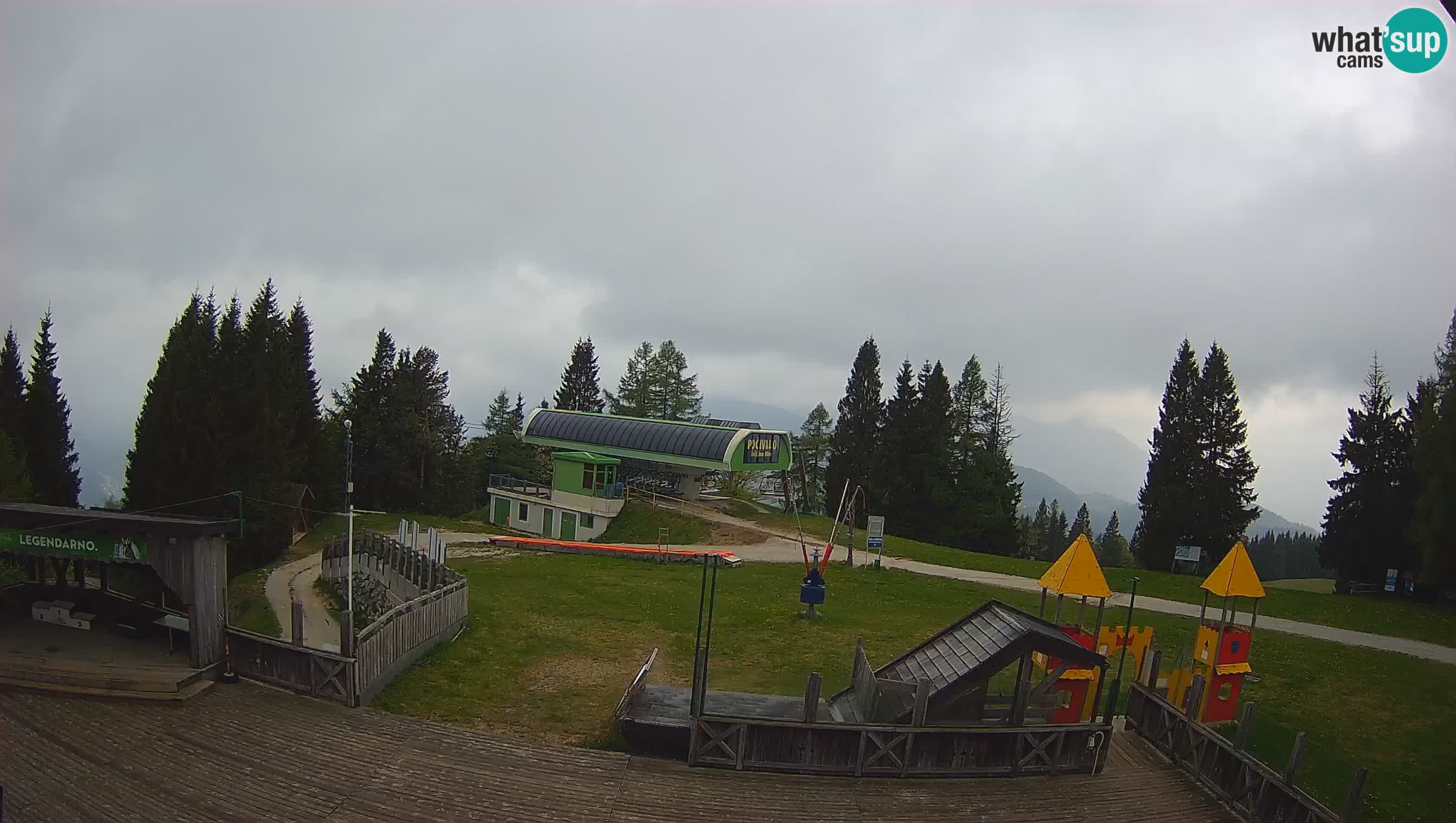 Webcam Počivalo – Alpska Perla | Vista live dalla stazione sciistica di Cerkno
