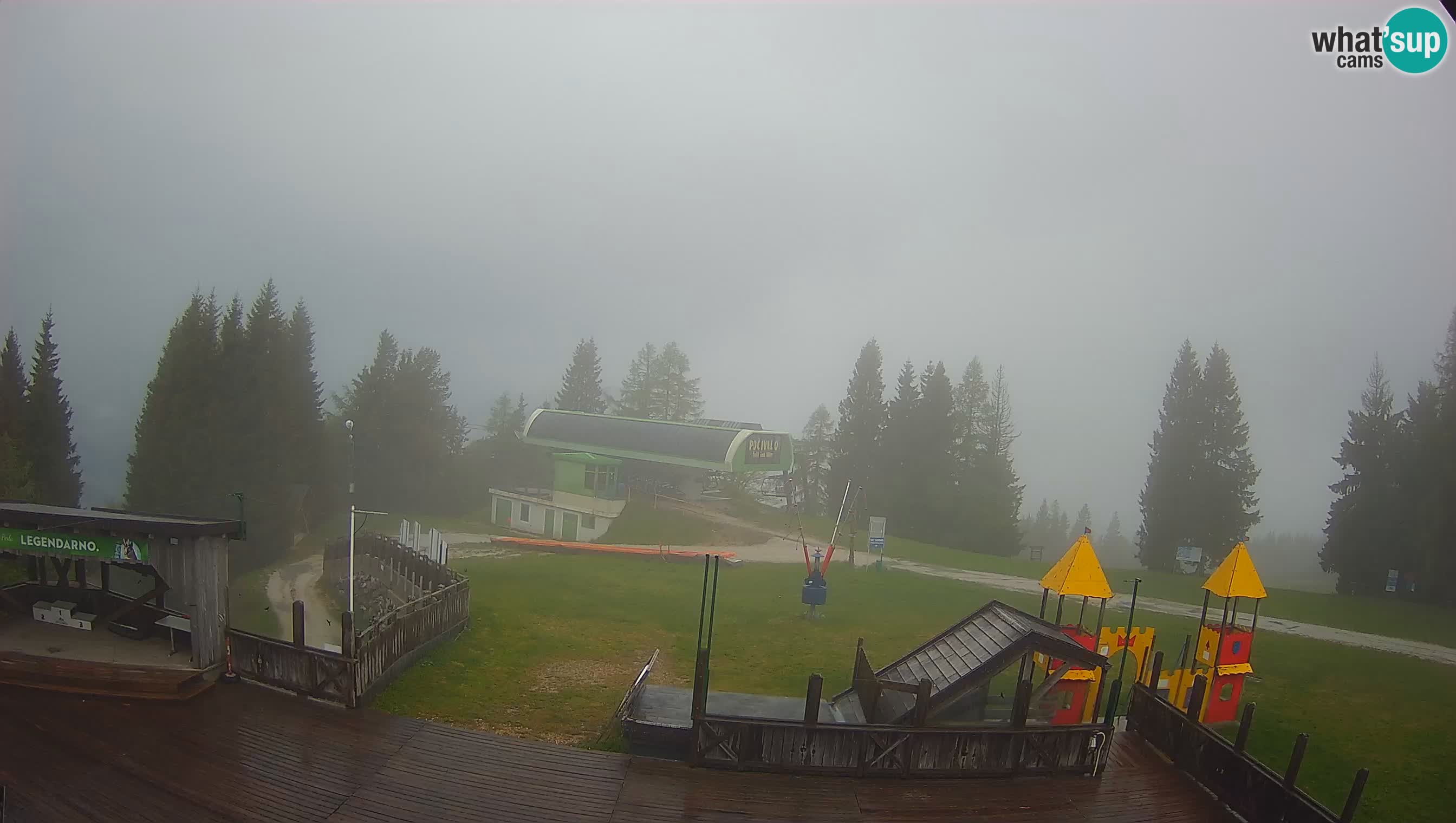 Webcam Počivalo – Alpska Perla | Vista live dalla stazione sciistica di Cerkno