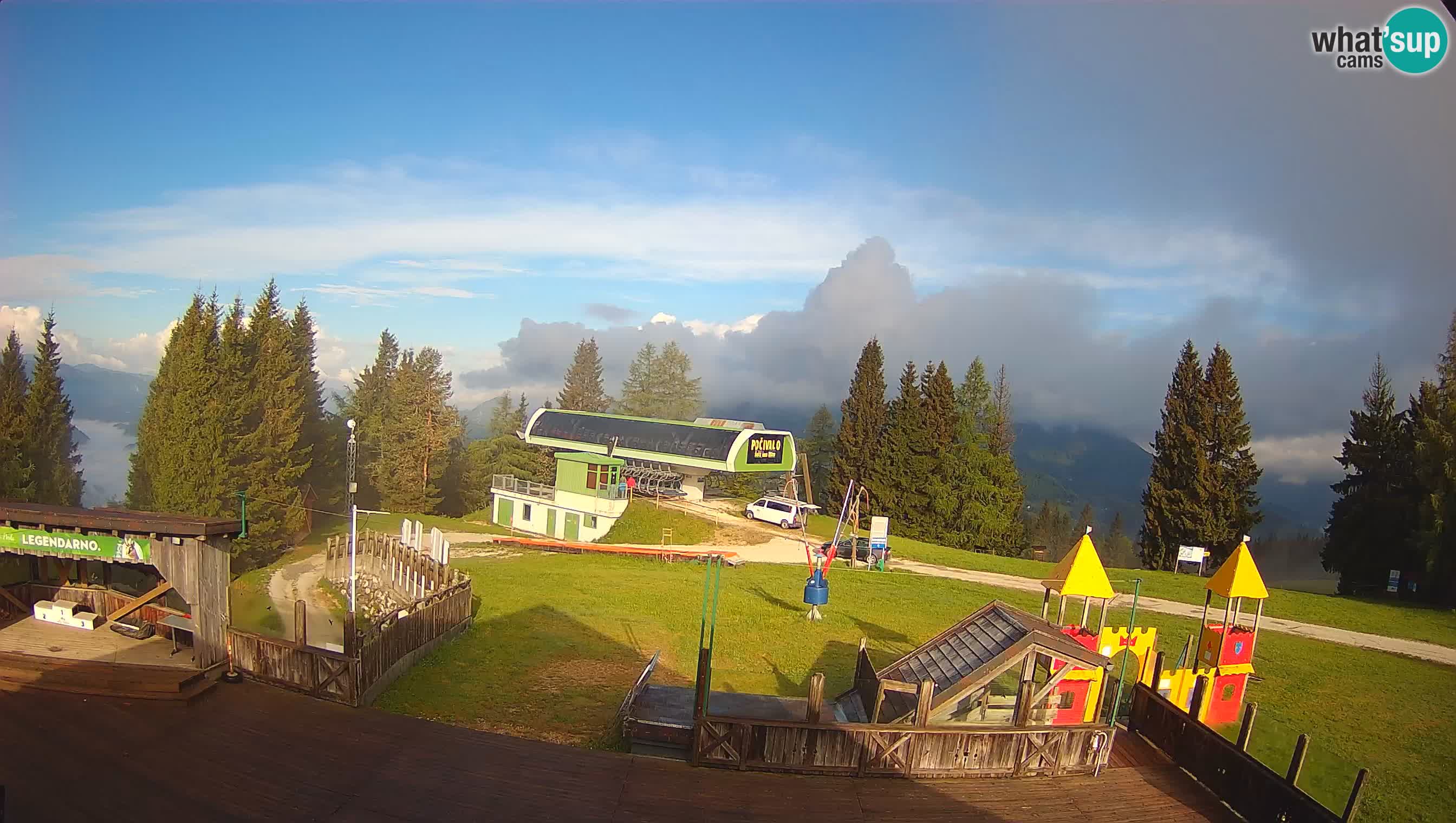 Webcam Počivalo – Alpska Perla | Live View from Cerkno Ski Resort