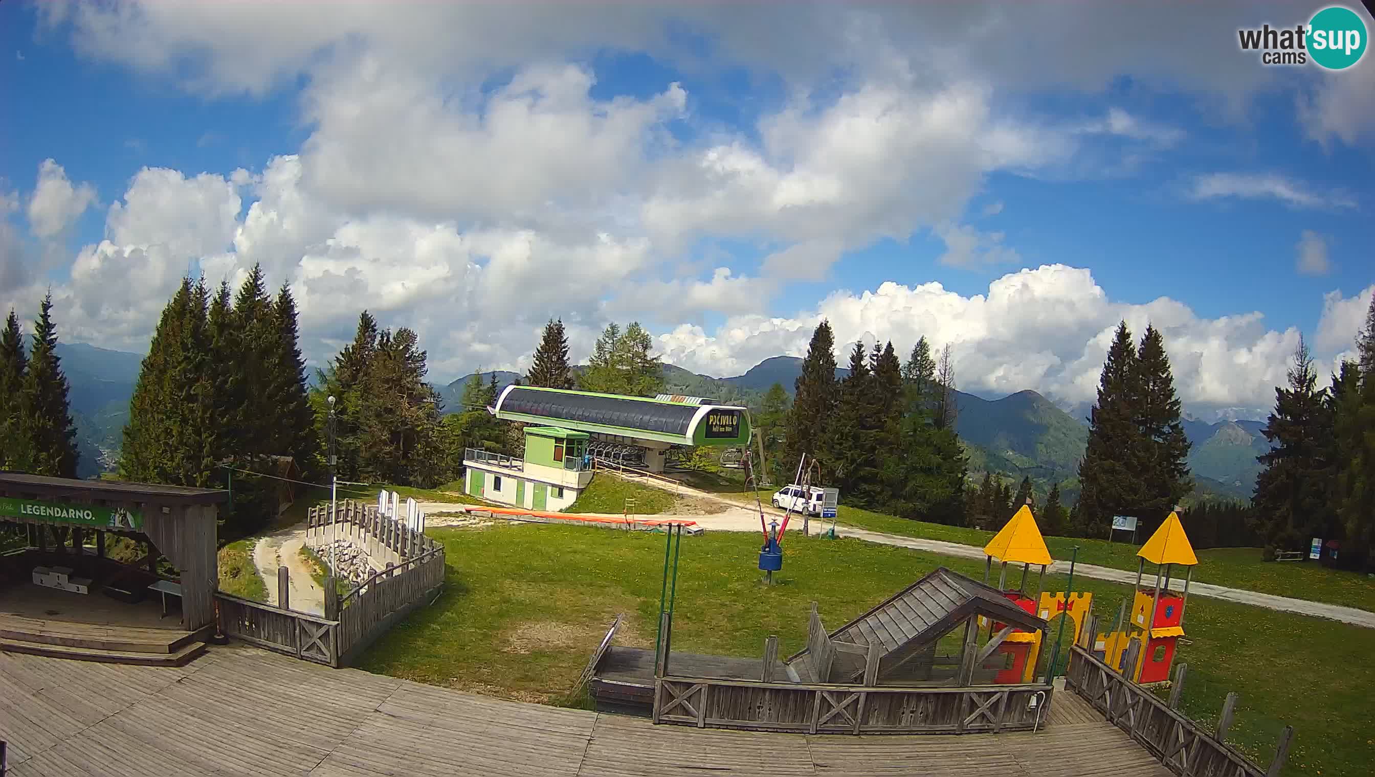 Cámara web Počivalo – Alpska Perla | Vista en vivo desde la estación de esquí Cerkno