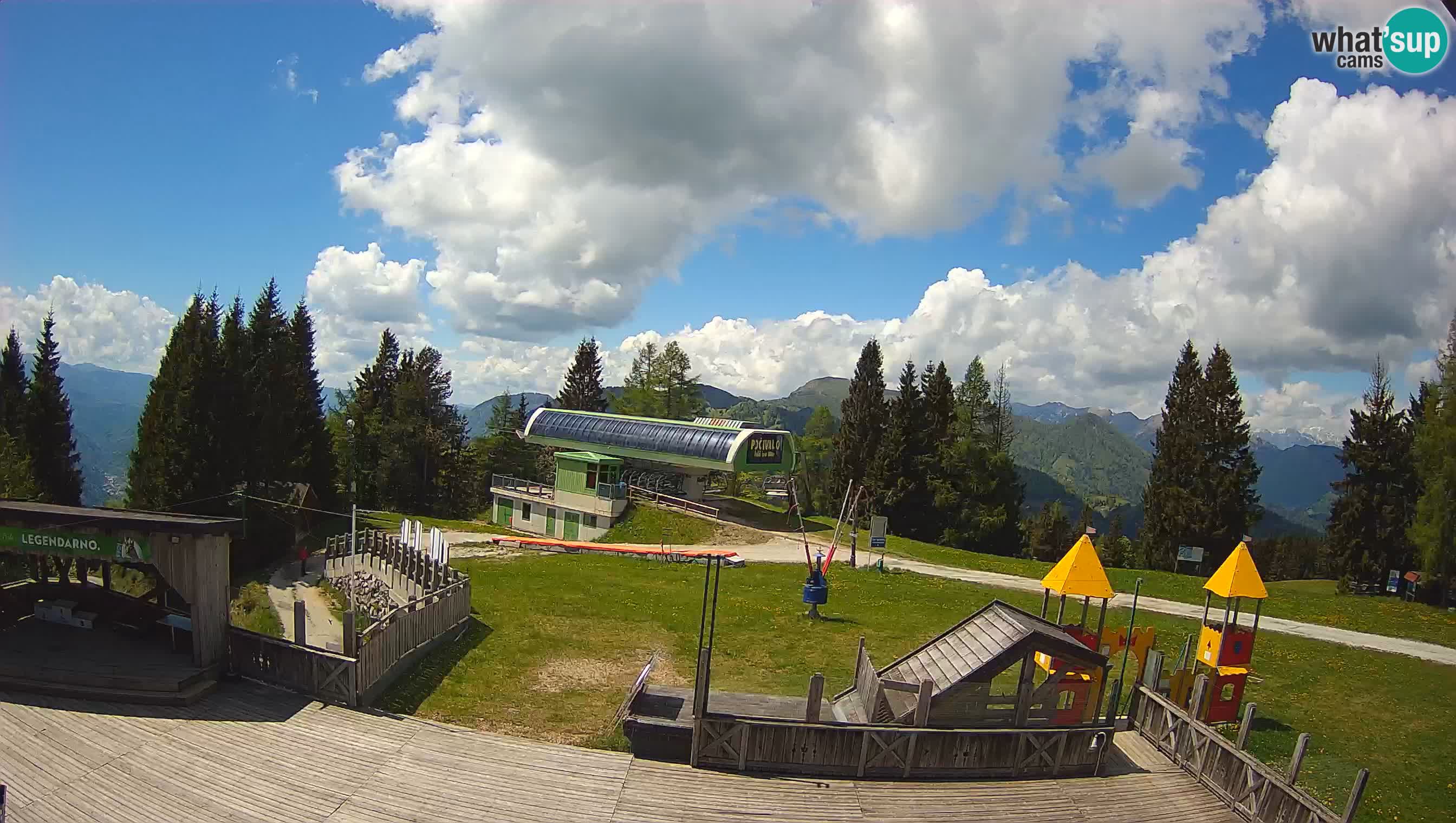 Web kamera Počivalo – Alpska Perla | Pogled uživo sa skijališta Cerkno