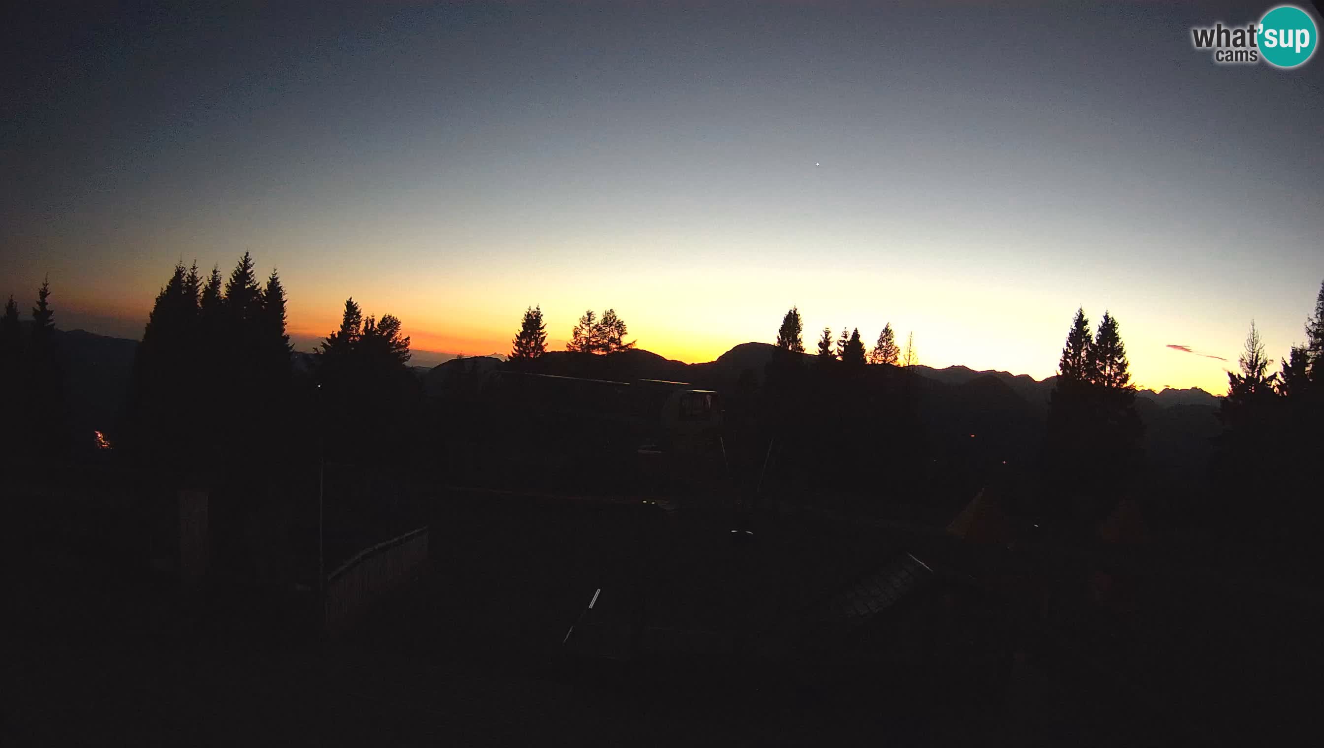 Webcam Počivalo – Alpska Perla | Vista live dalla stazione sciistica di Cerkno