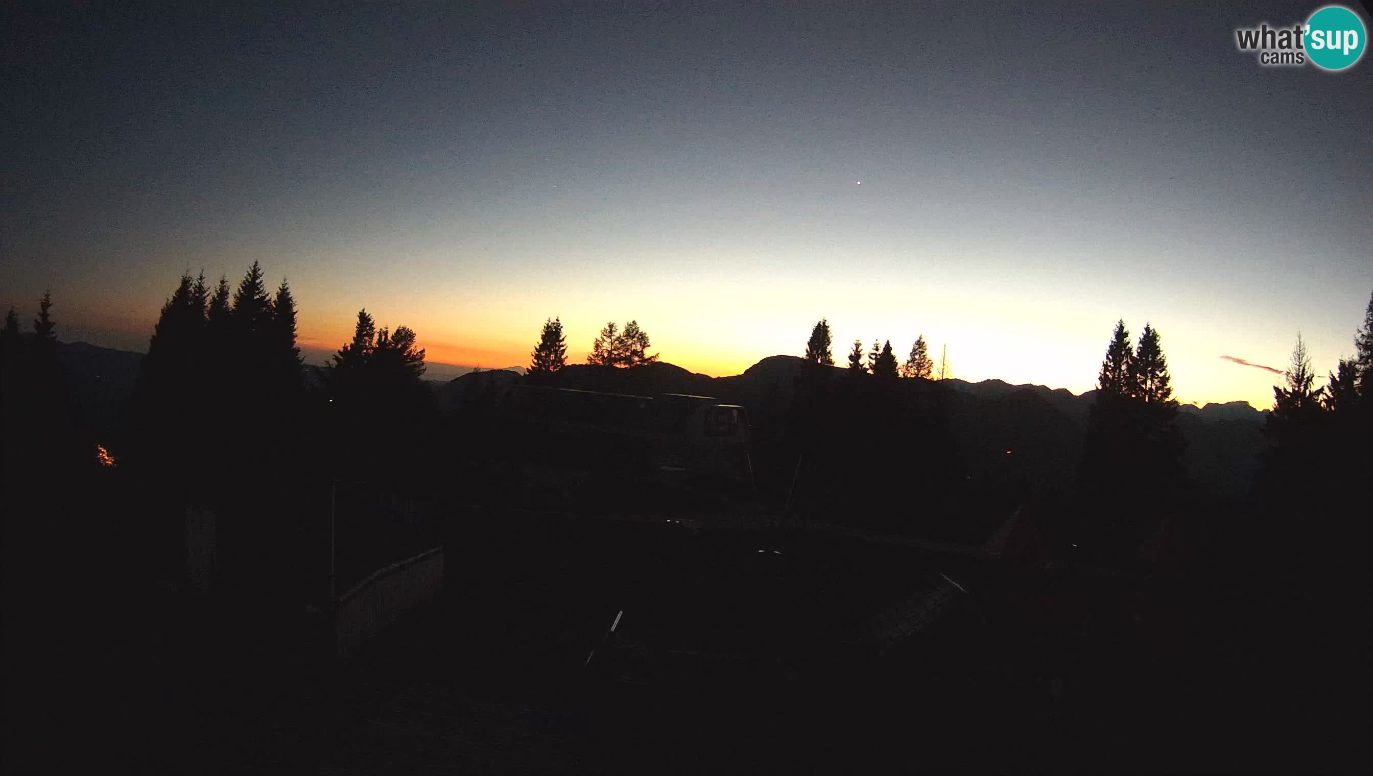 Webcam de la station de ski des Alpes slovènes à Cerkno Počivalo