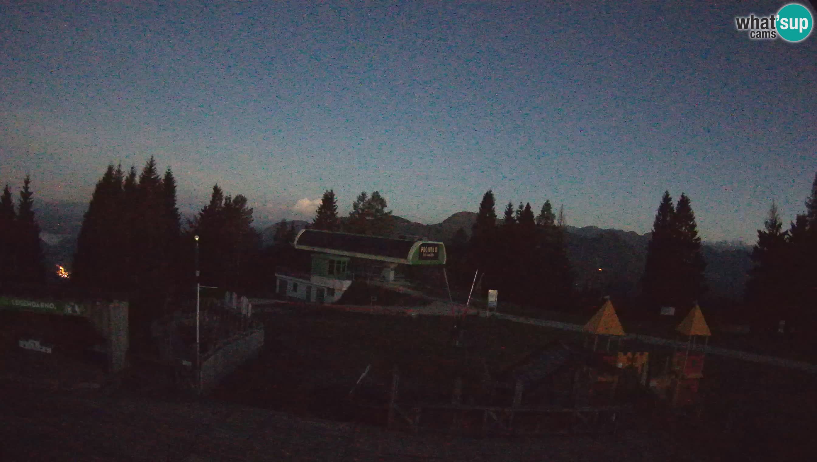 Webcam Počivalo – Alpska Perla | Vista live dalla stazione sciistica di Cerkno