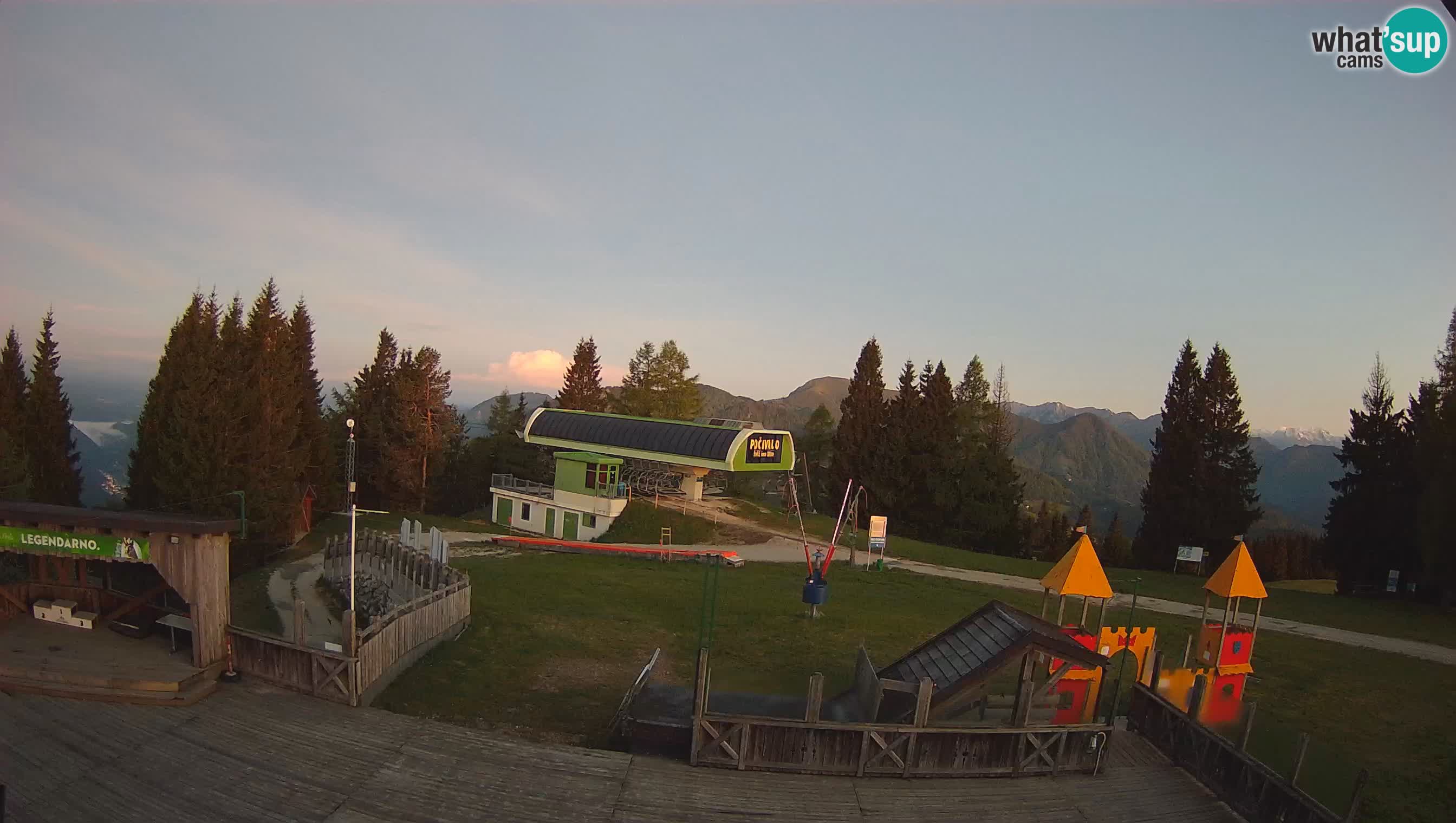 Webcam Počivalo – Alpska Perla | Vista live dalla stazione sciistica di Cerkno