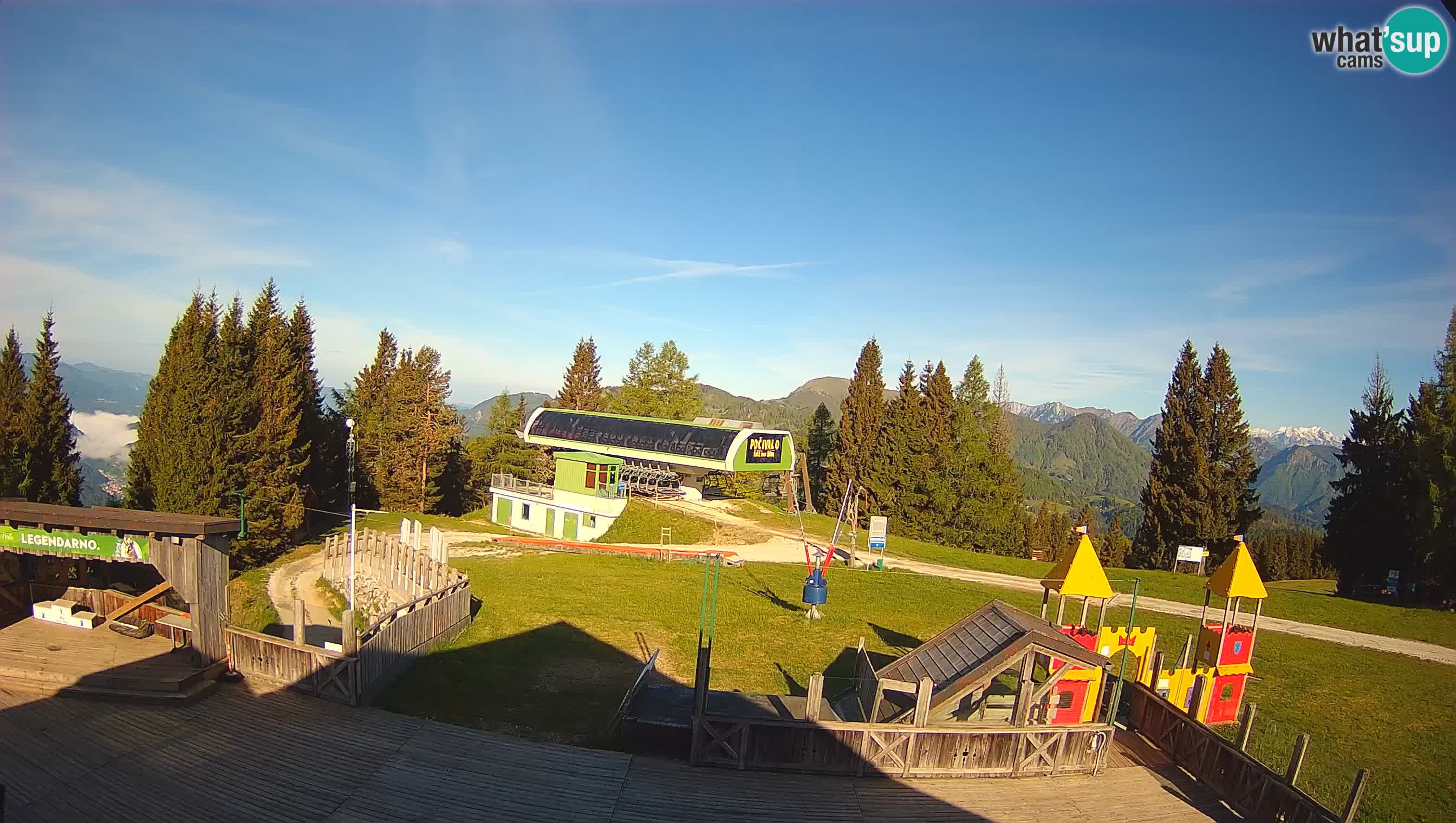 Webcam Počivalo – Alpska Perla | Live View from Cerkno Ski Resort
