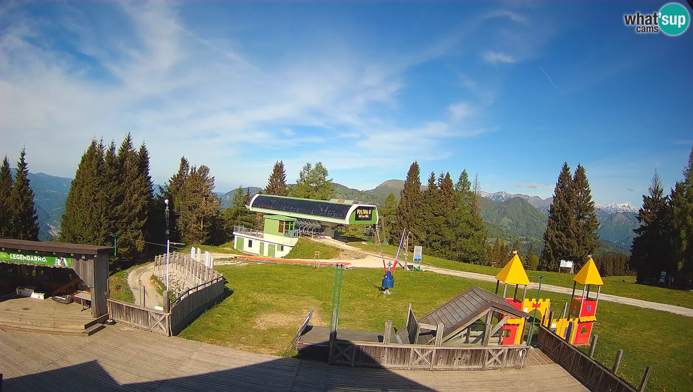 Web kamera Počivalo – Alpska Perla | Pogled uživo sa skijališta Cerkno