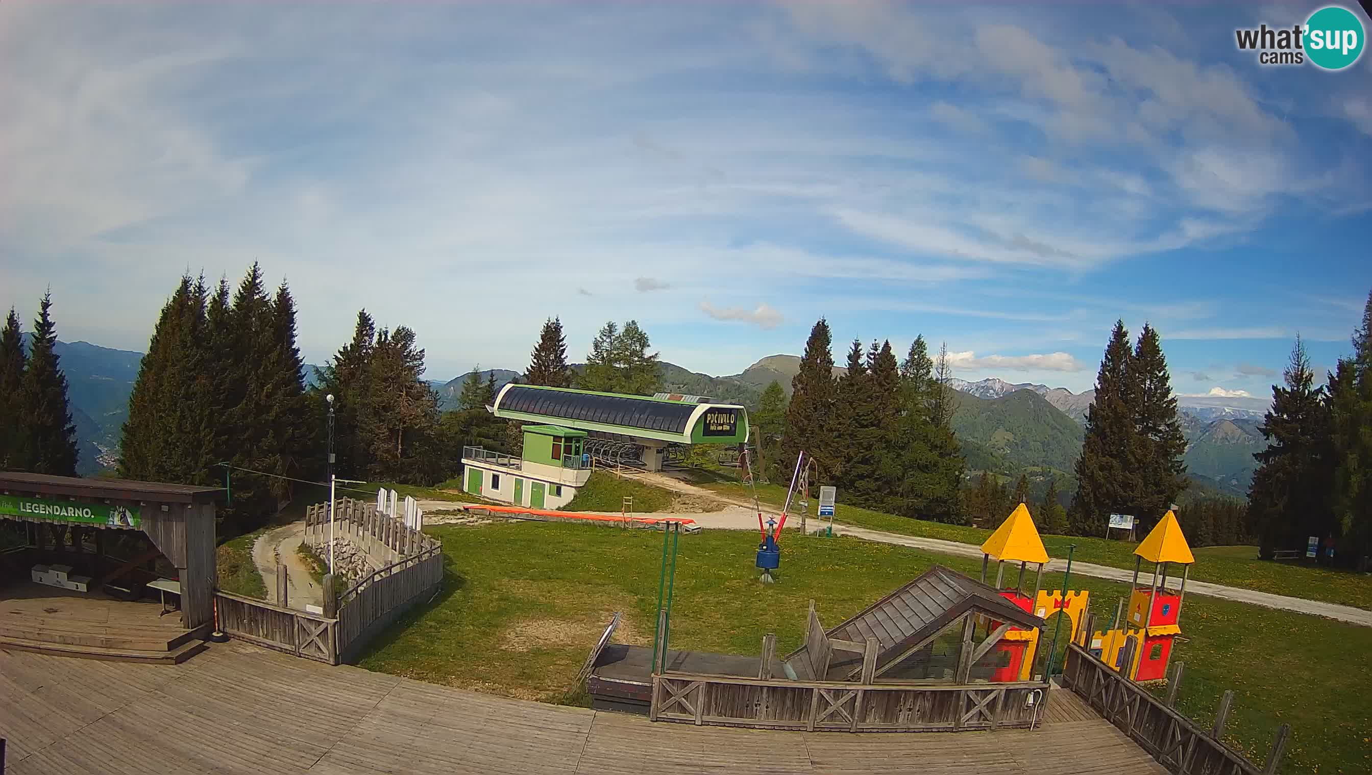Cámara web Počivalo – Alpska Perla | Vista en vivo desde la estación de esquí Cerkno