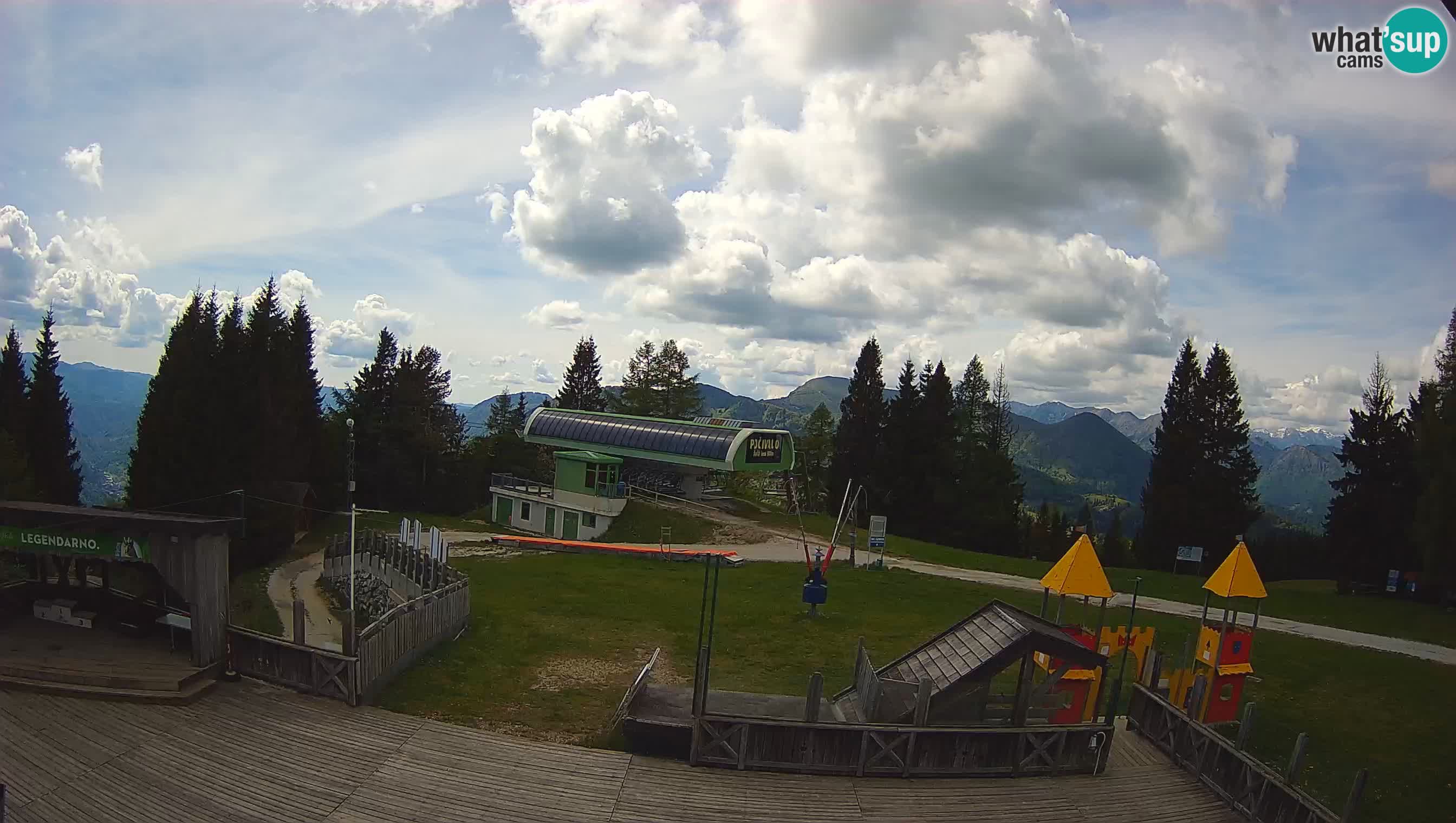 Webcam Počivalo – Alpska Perla | Vista live dalla stazione sciistica di Cerkno