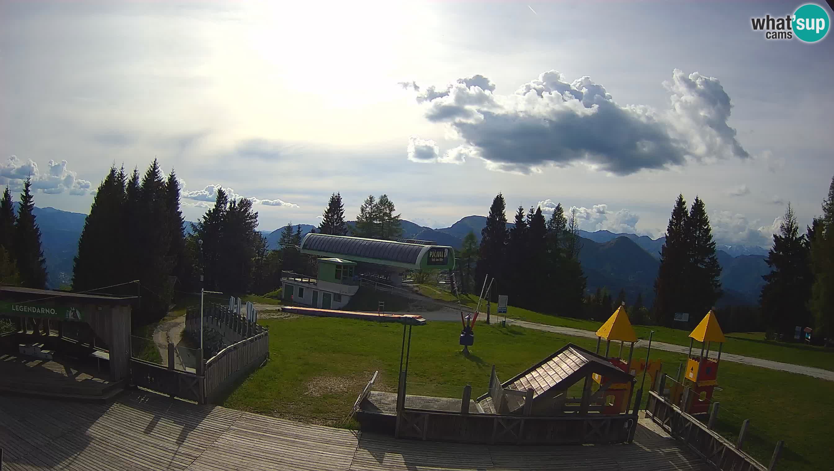 Webcam Počivalo – Alpska Perla | Vista live dalla stazione sciistica di Cerkno
