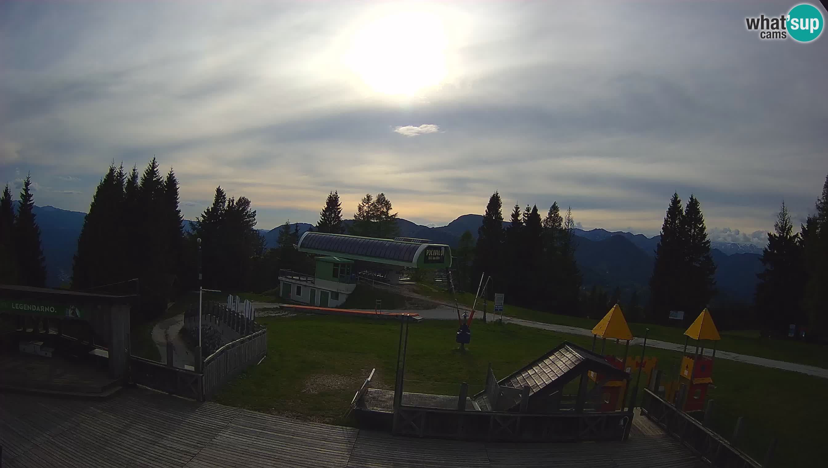 Cámara web Počivalo – Alpska Perla | Vista en vivo desde la estación de esquí Cerkno