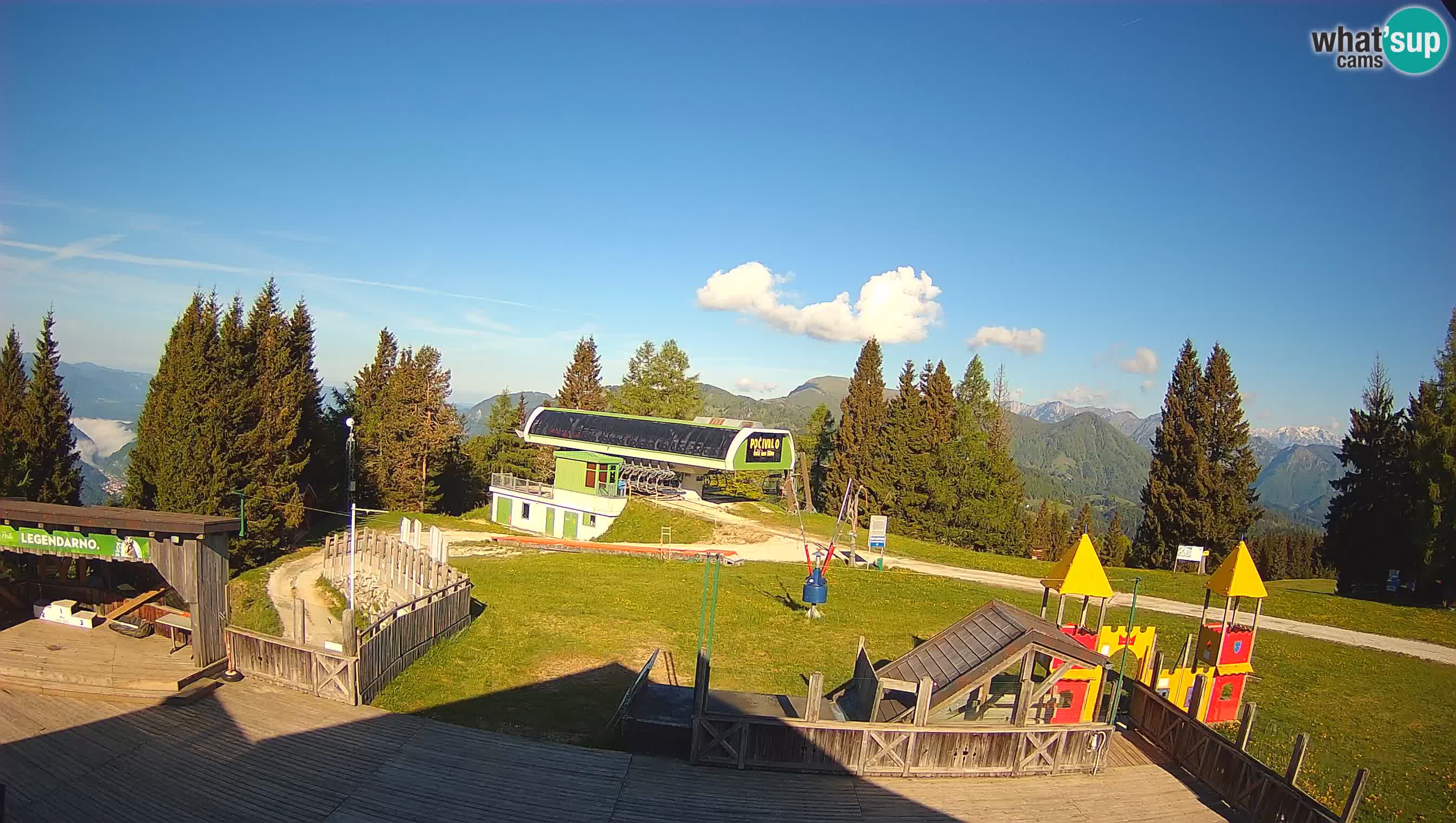 Webcam Počivalo – Alpska Perla | Live View from Cerkno Ski Resort
