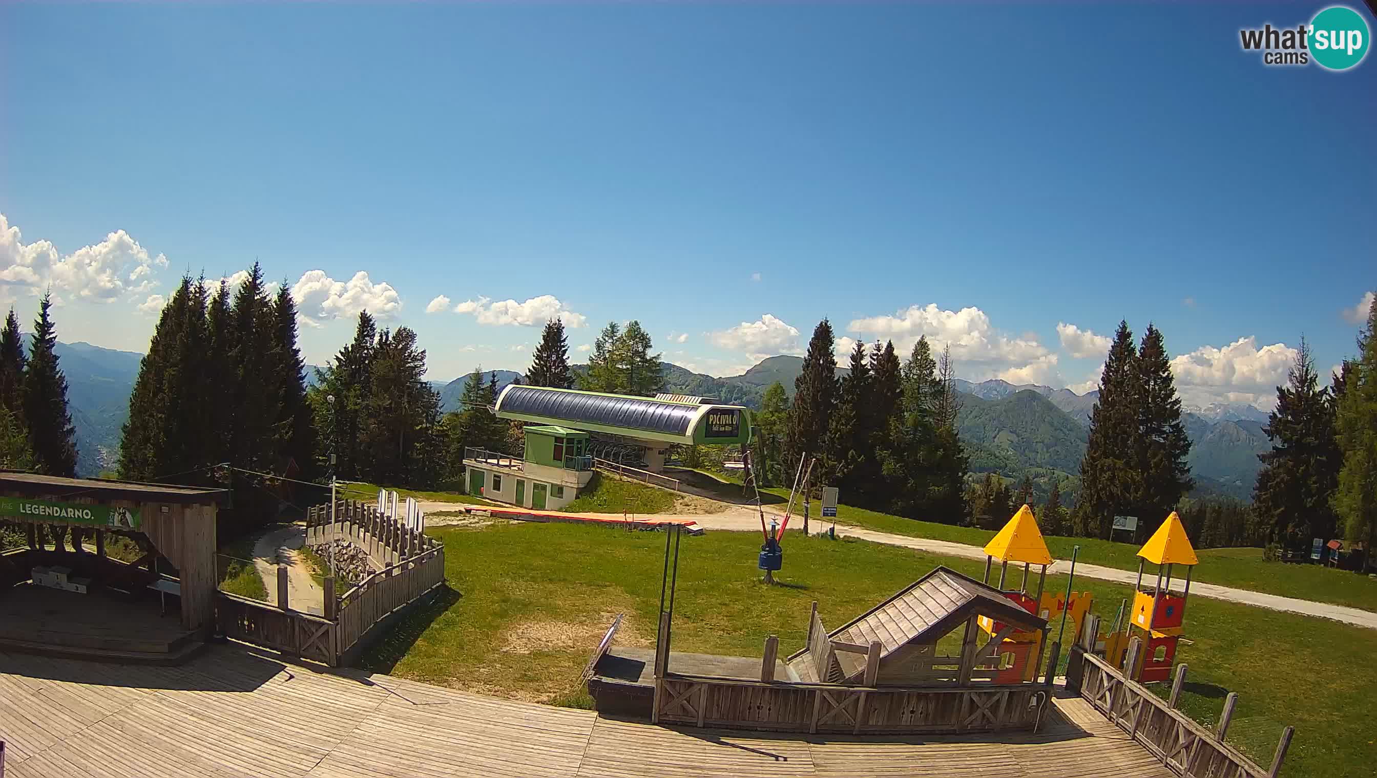 Web kamera Počivalo – Alpska Perla | Pogled uživo sa skijališta Cerkno