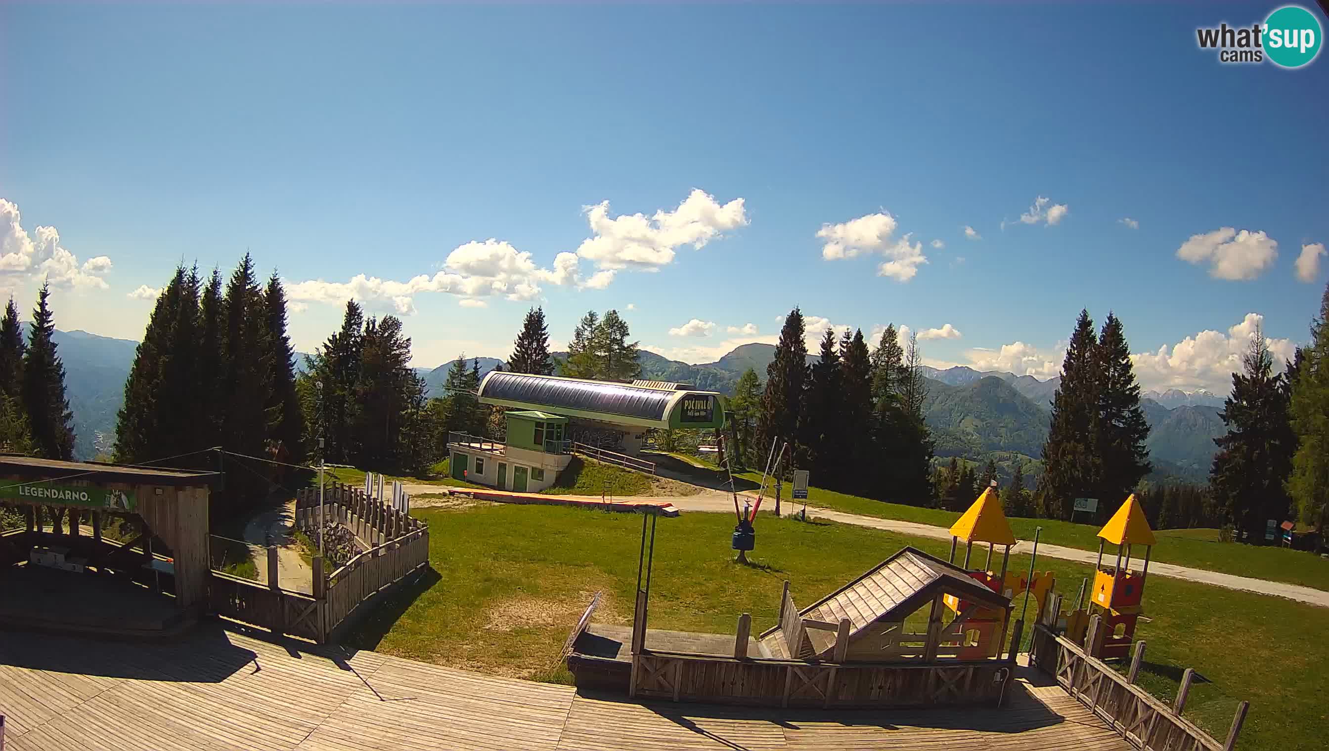Cámara web Počivalo – Alpska Perla | Vista en vivo desde la estación de esquí Cerkno