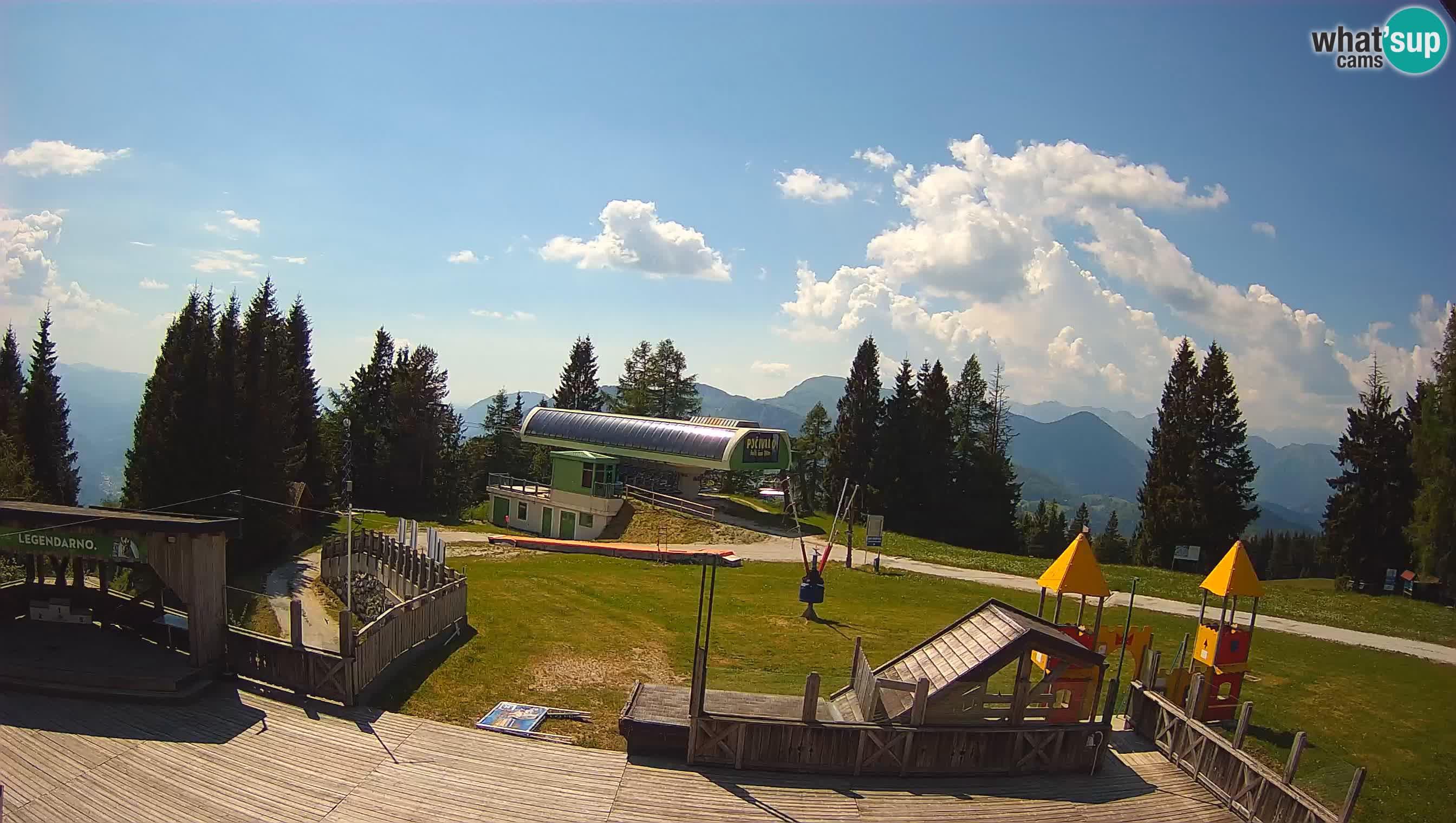Webcam de la station de ski des Alpes slovènes à Cerkno Počivalo