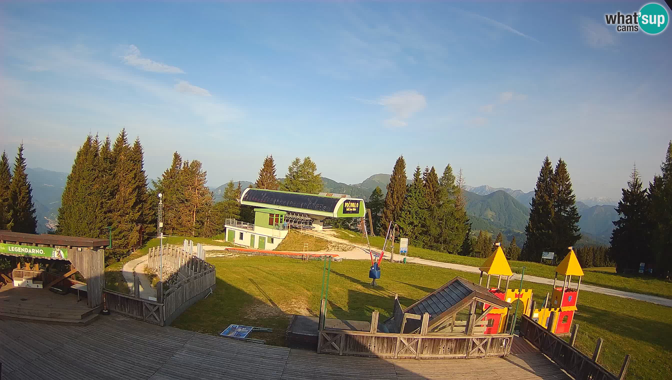 Cámara web Počivalo – Alpska Perla | Vista en vivo desde la estación de esquí Cerkno