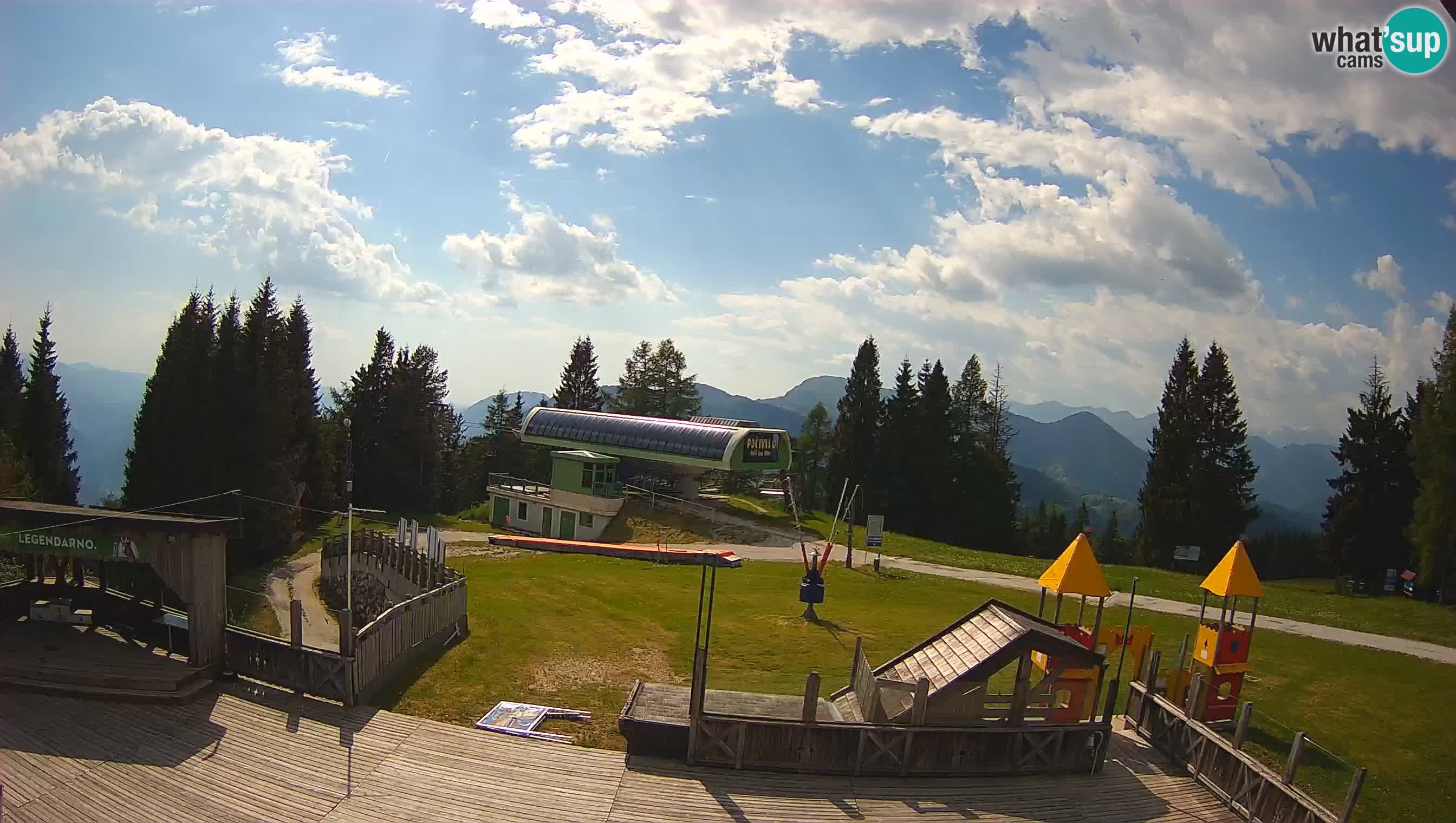 Webcam de la station de ski des Alpes slovènes à Cerkno Počivalo