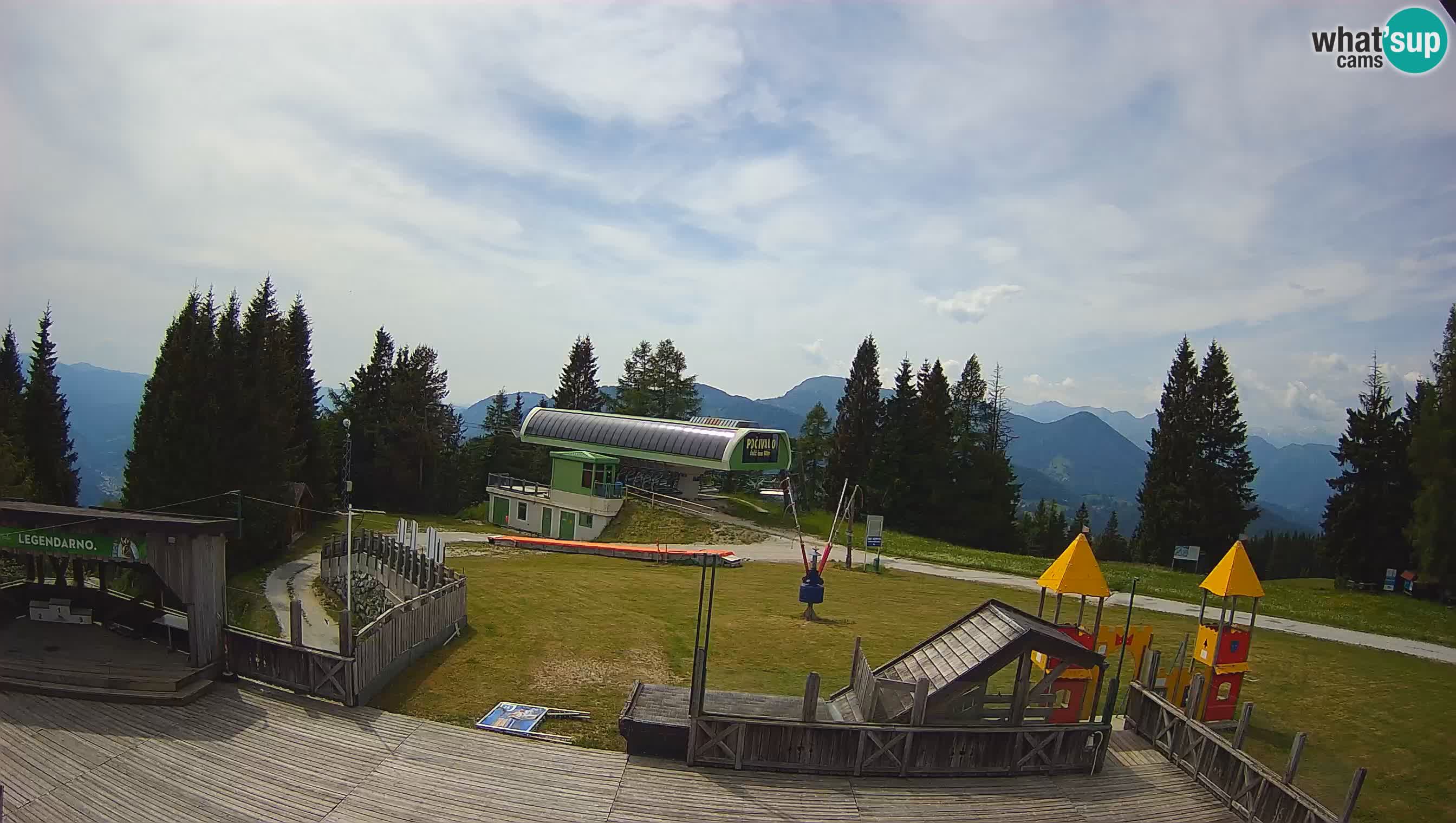 Web kamera Počivalo – Alpska Perla | Pogled uživo sa skijališta Cerkno