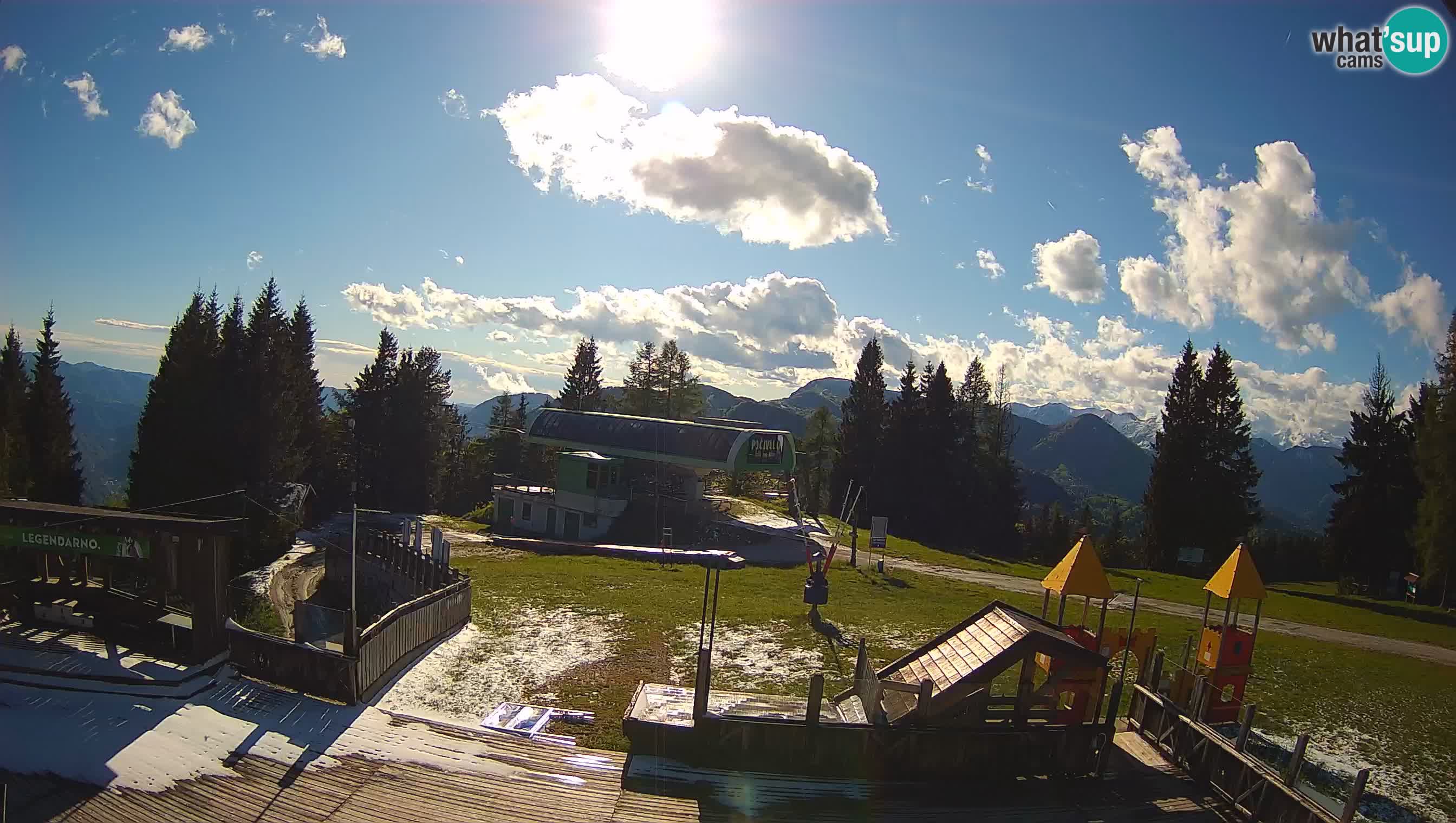 Webcam Počivalo – Alpska Perla | Vista live dalla stazione sciistica di Cerkno