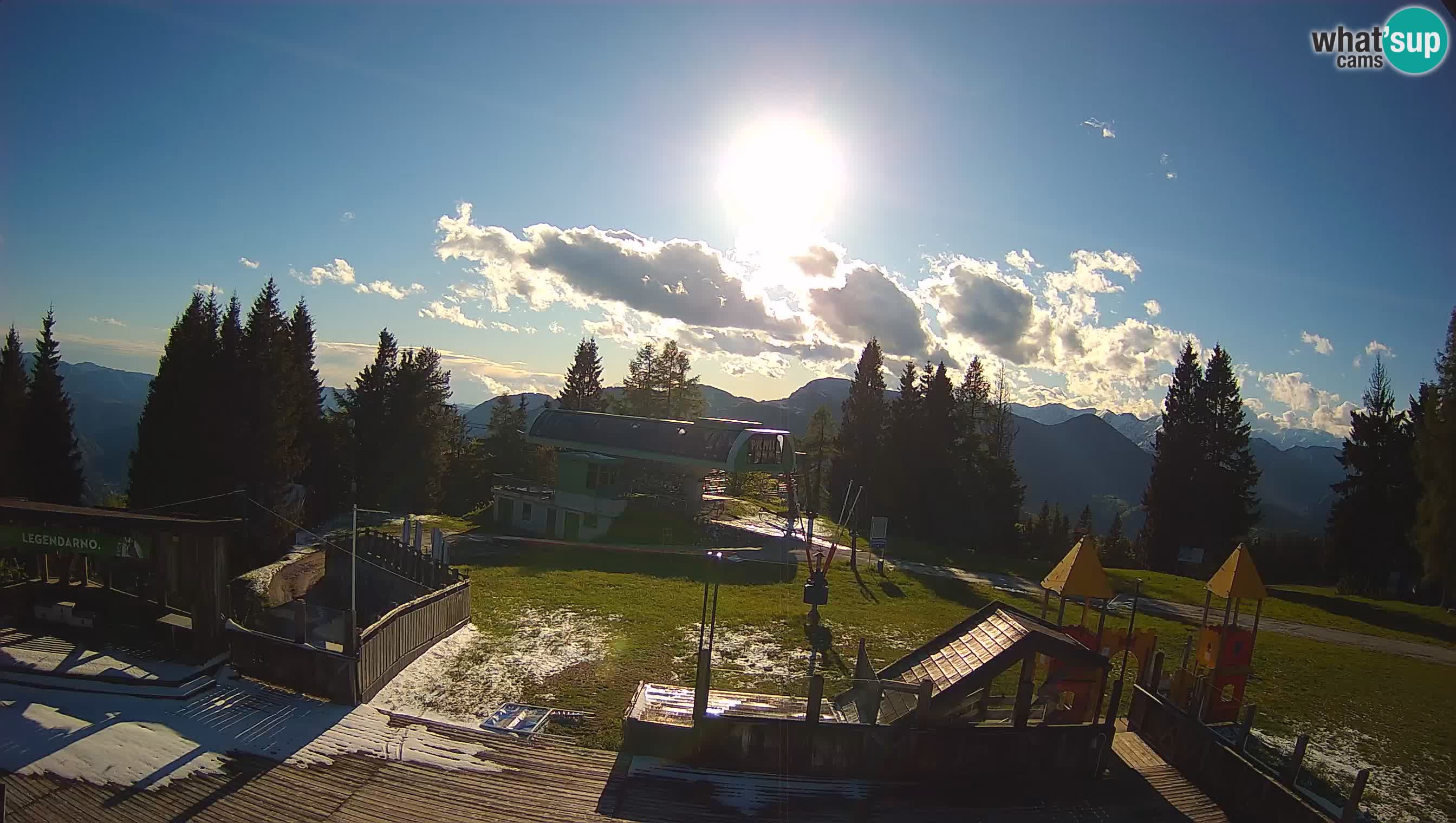 Webcam Počivalo – Alpska Perla | Vista live dalla stazione sciistica di Cerkno