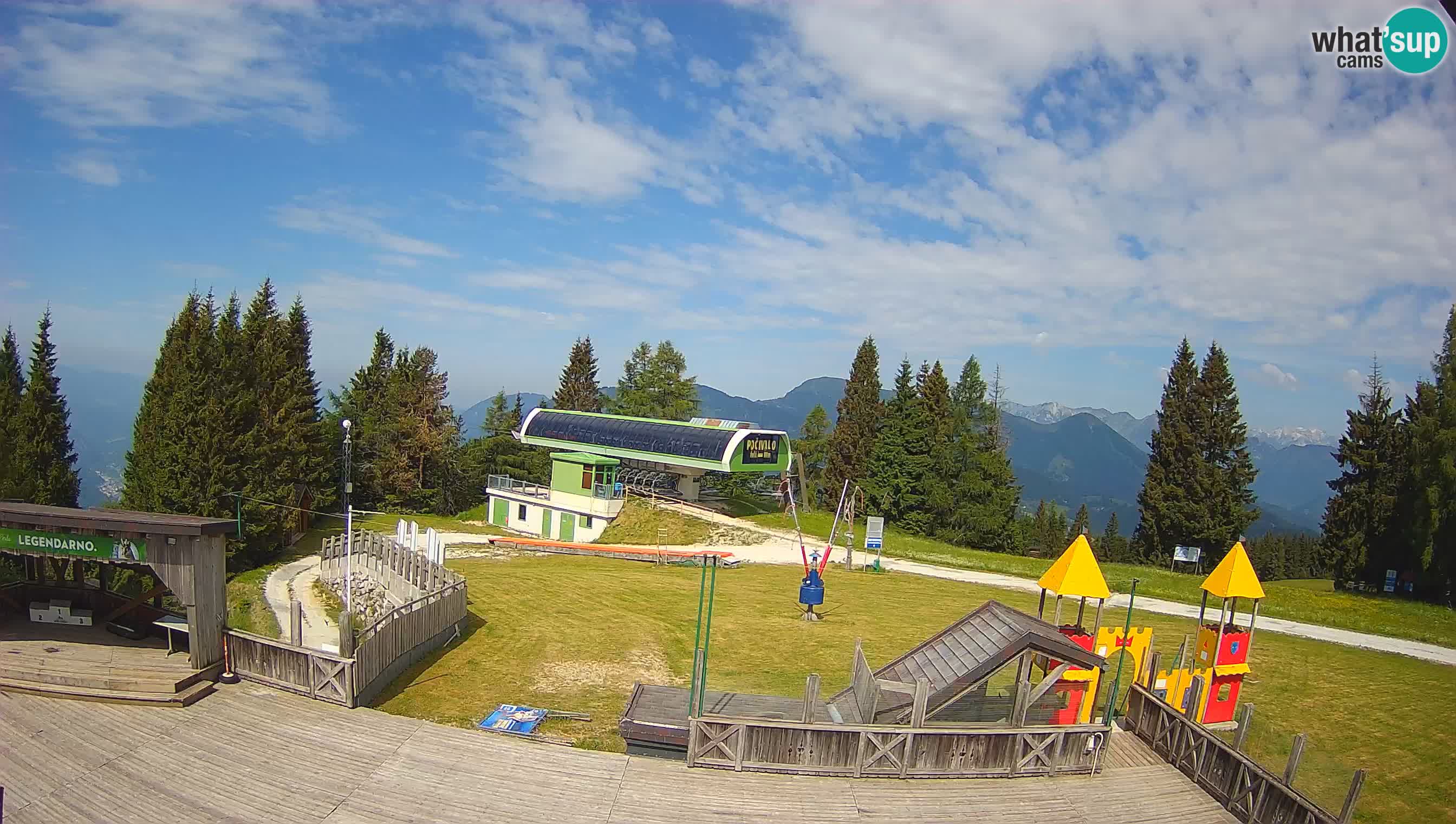 Cámara web Počivalo – Alpska Perla | Vista en vivo desde la estación de esquí Cerkno