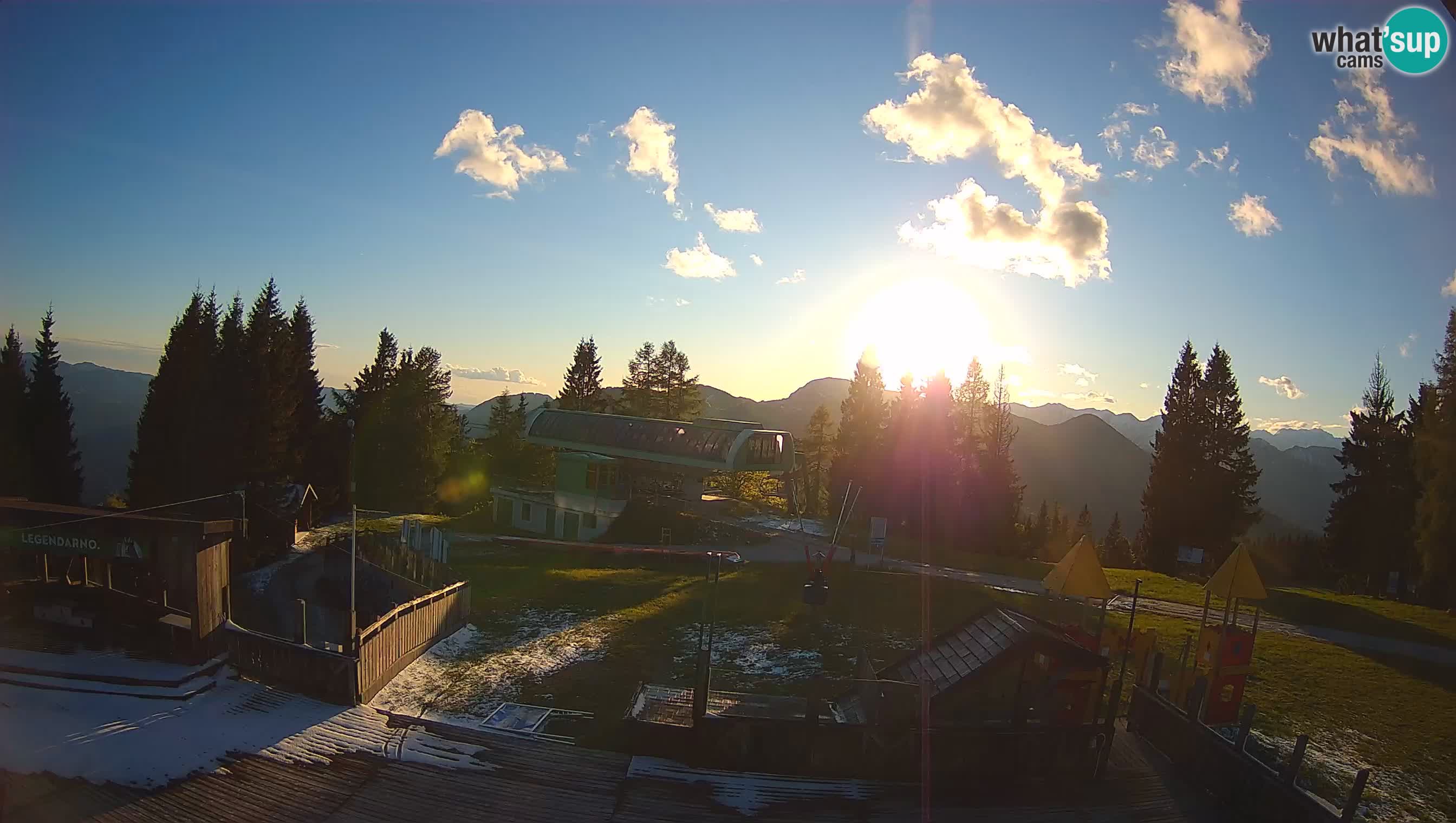Cámara web Počivalo – Alpska Perla | Vista en vivo desde la estación de esquí Cerkno