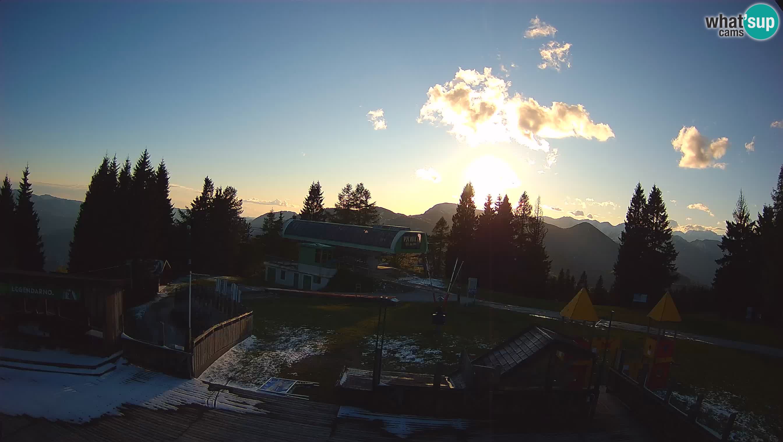 Webcam Počivalo – Alpska Perla | Vista live dalla stazione sciistica di Cerkno