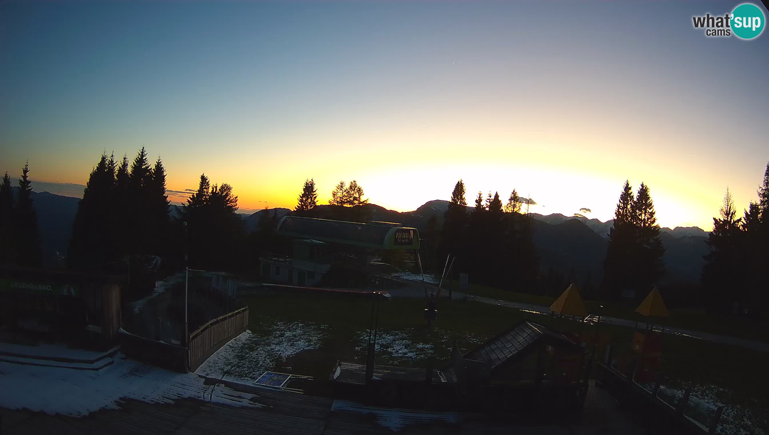 Webcam de la station de ski des Alpes slovènes à Cerkno Počivalo