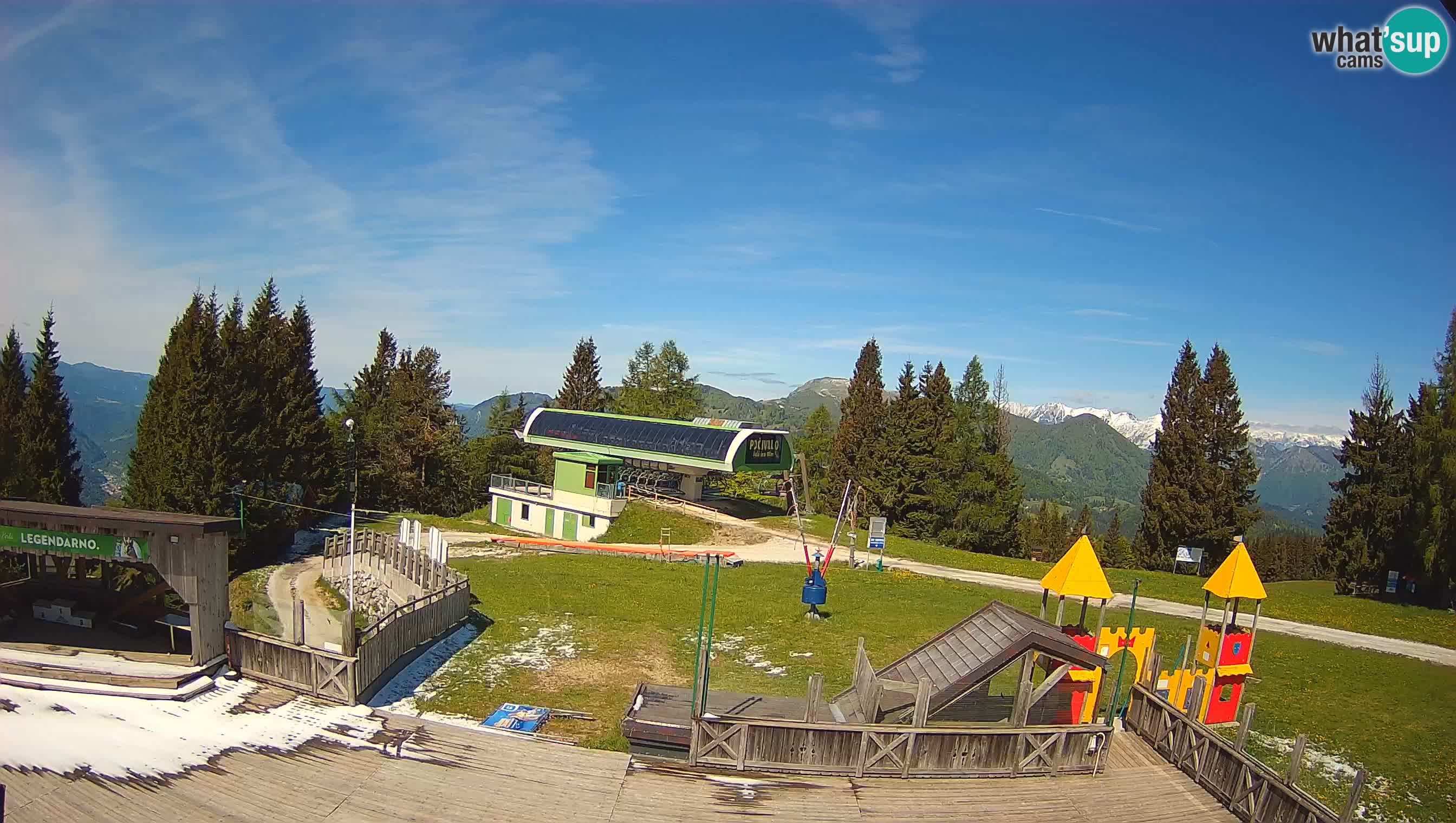 Web kamera Počivalo – Alpska Perla | Pogled uživo sa skijališta Cerkno