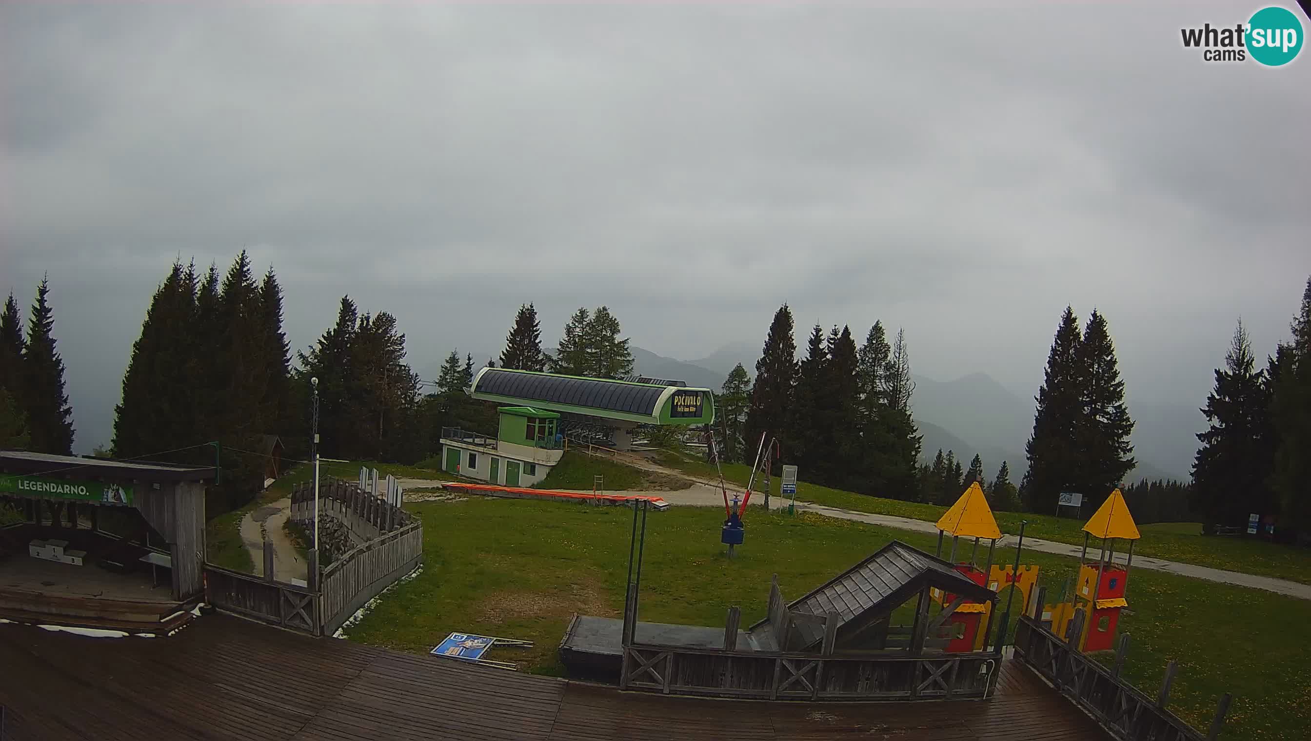 Web kamera Počivalo – Alpska Perla | Pogled uživo sa skijališta Cerkno