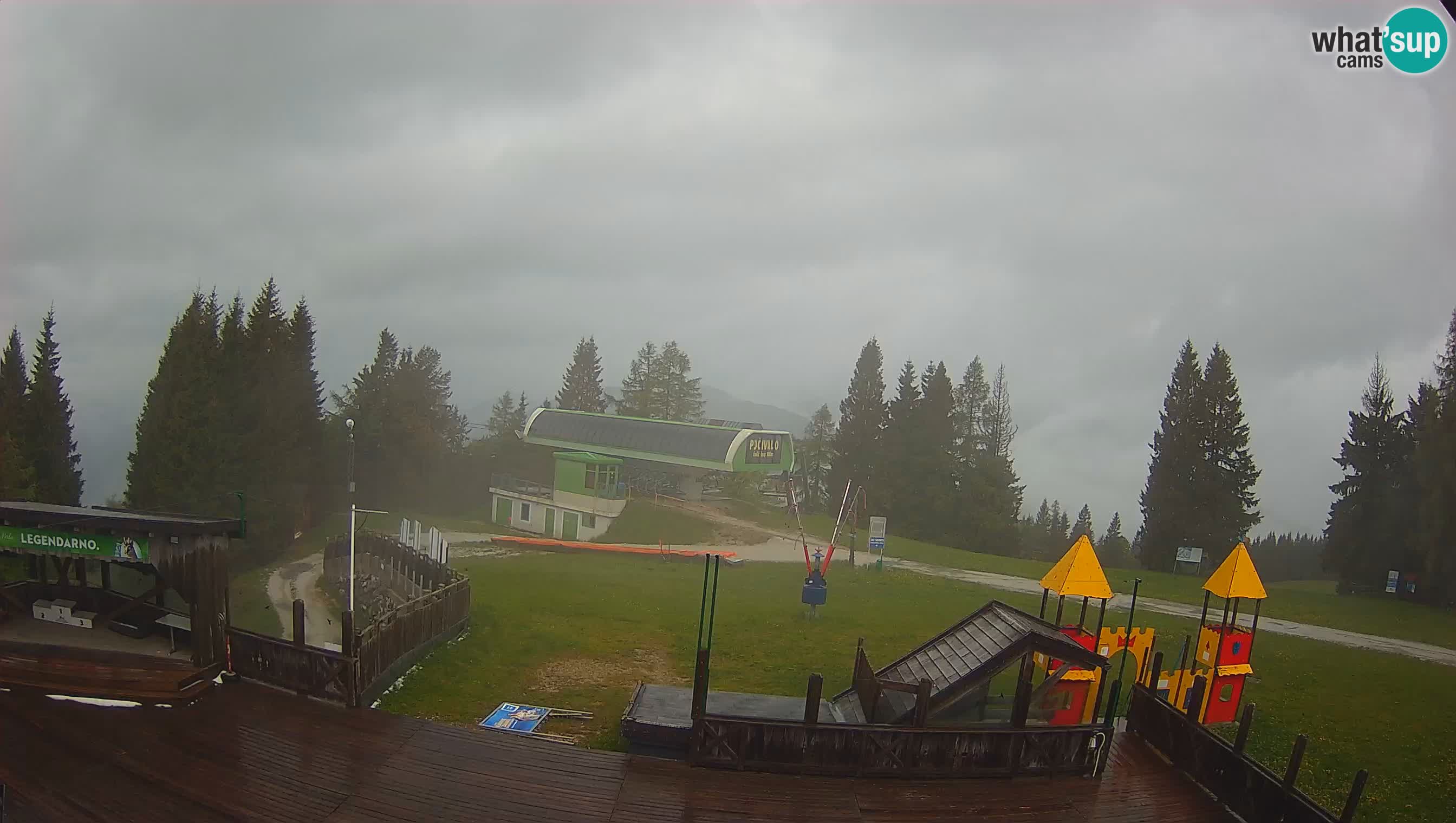 Webcam Počivalo – Alpska Perla | Vista live dalla stazione sciistica di Cerkno