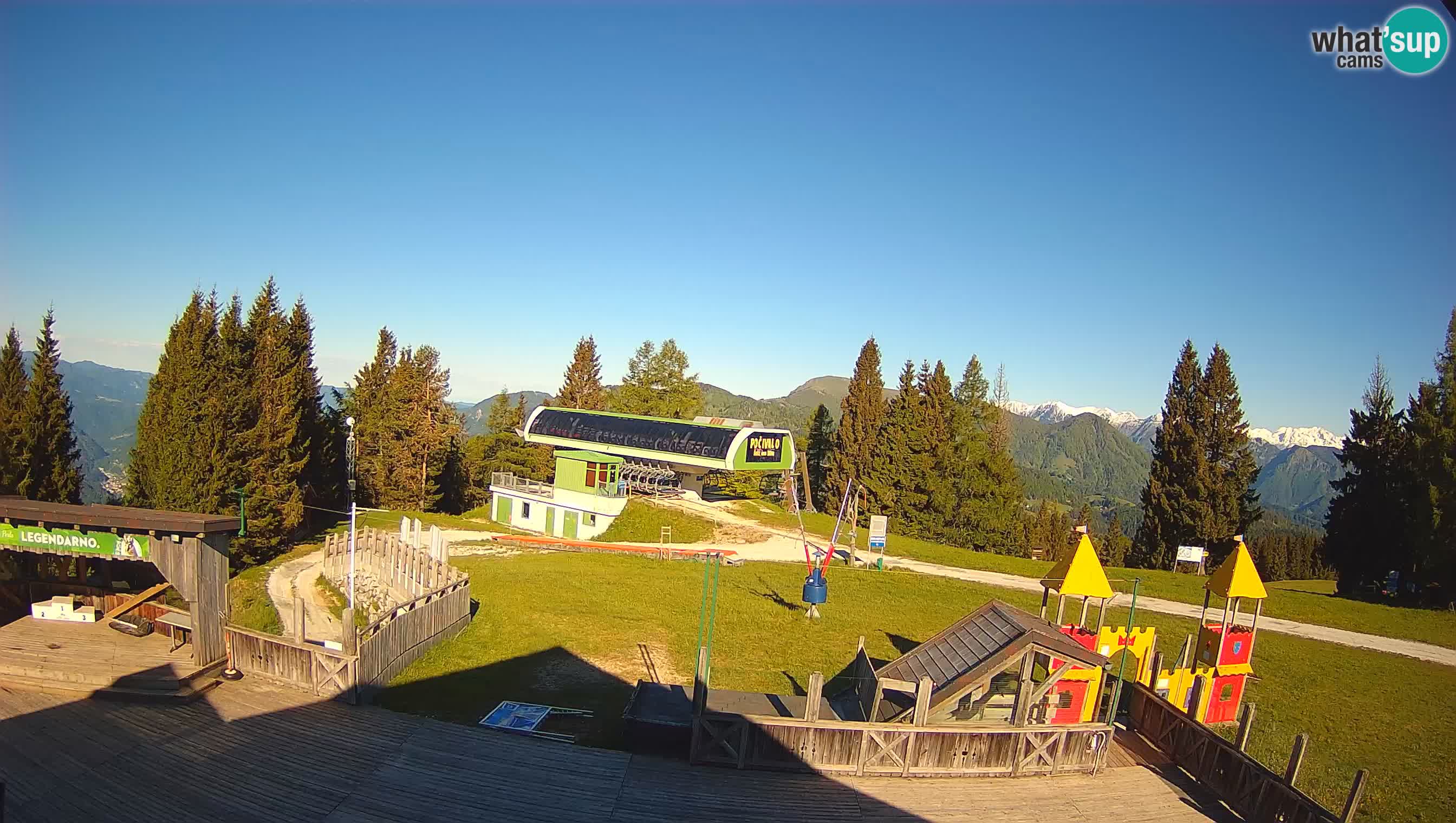 Webcam Počivalo – Alpska Perla | Live View from Cerkno Ski Resort