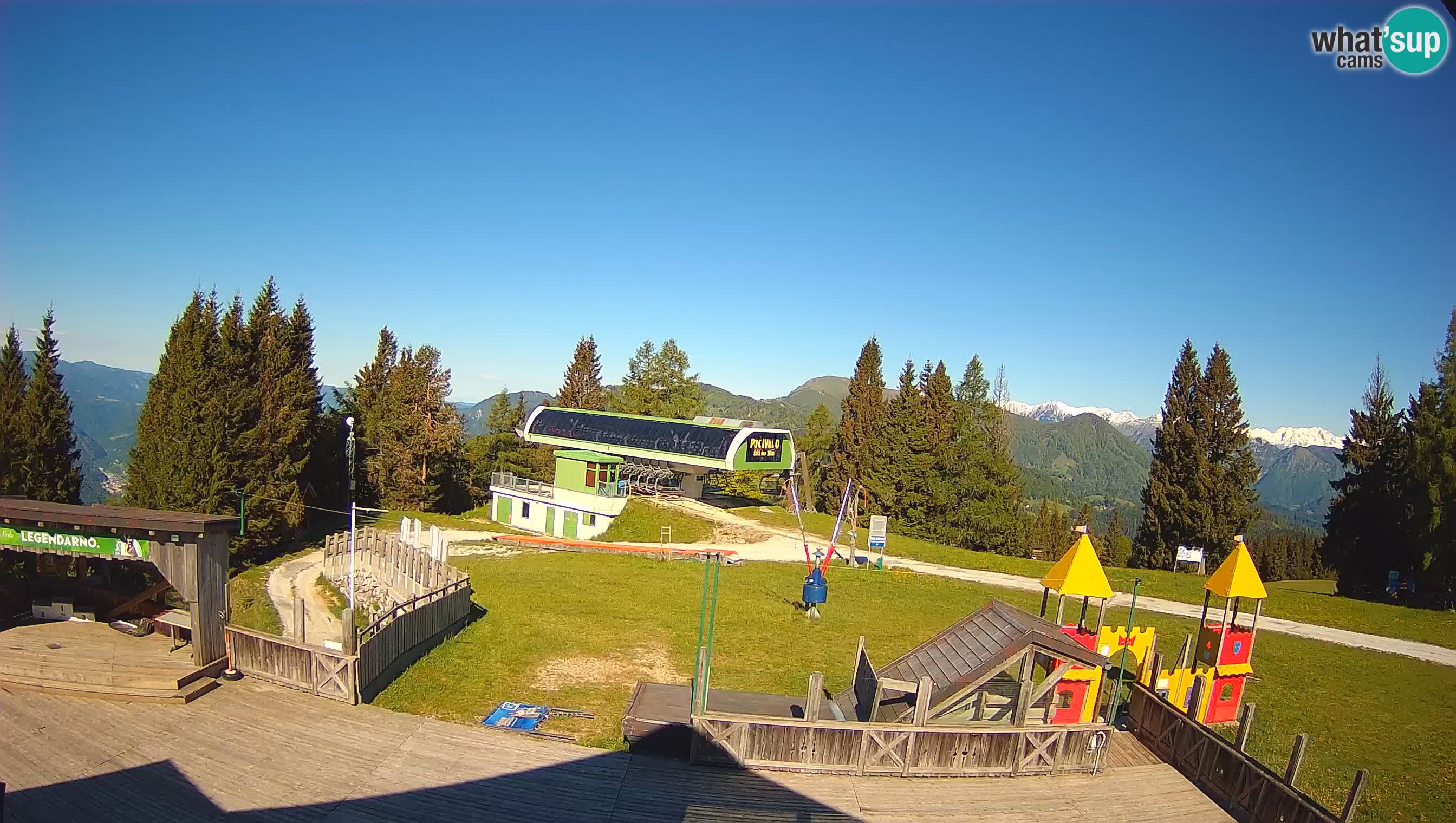 Webcam Počivalo – Alpska Perla | Live View from Cerkno Ski Resort