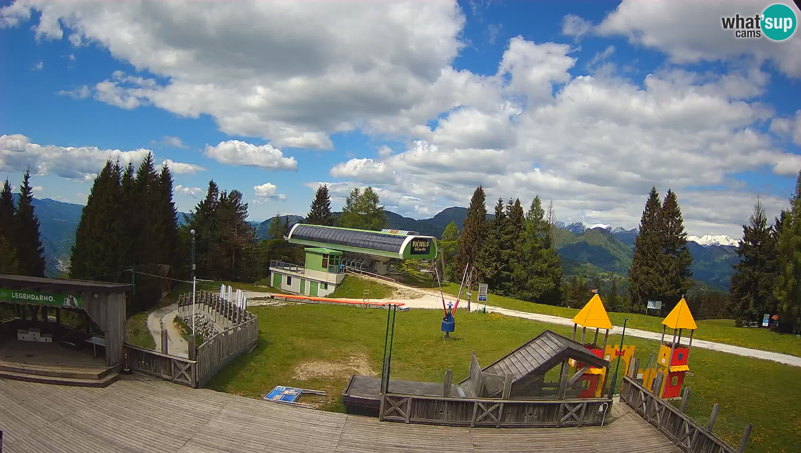 Web kamera Počivalo – Alpska Perla | Pogled uživo sa skijališta Cerkno