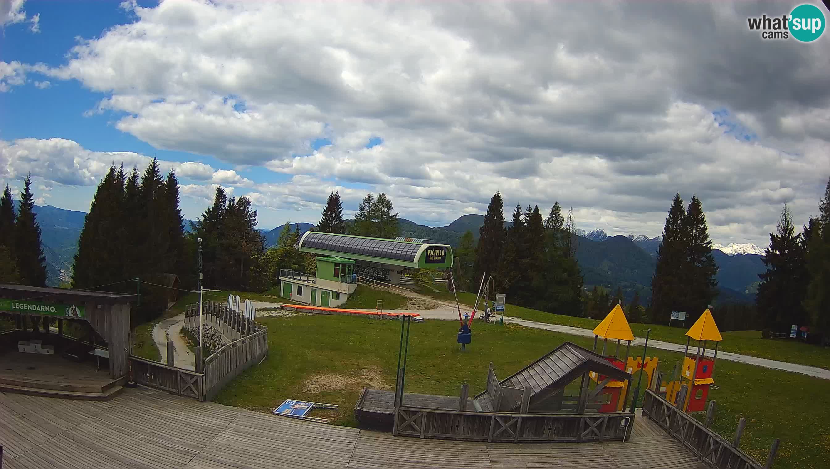 Webcam de la station de ski des Alpes slovènes à Cerkno Počivalo