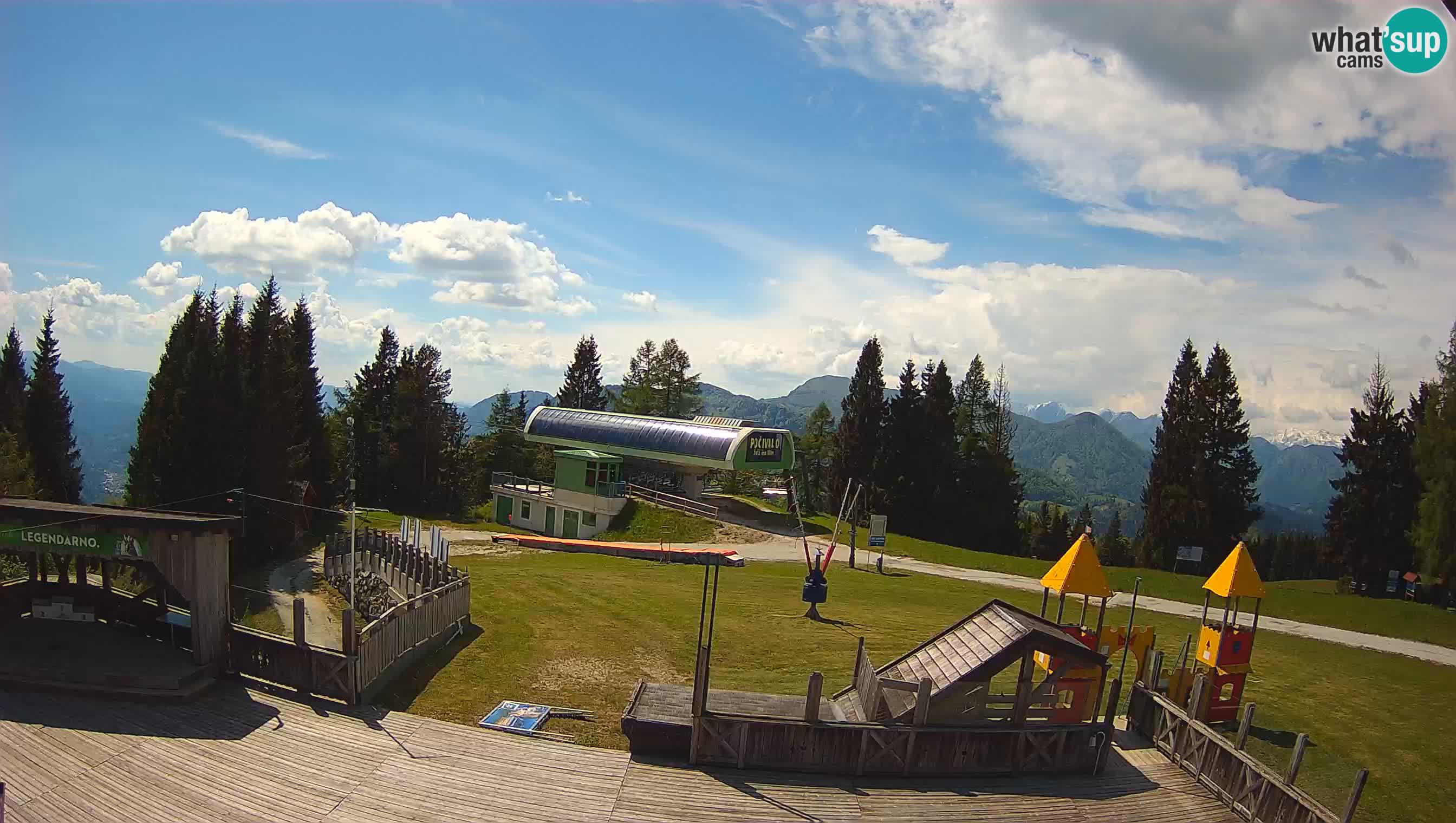 Webcam Počivalo – Alpska Perla | Vista live dalla stazione sciistica di Cerkno