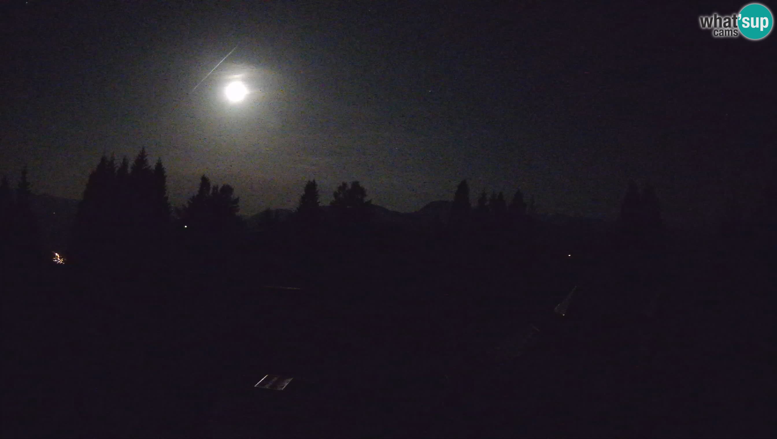 Webcam Počivalo – Alpska Perla | Vista live dalla stazione sciistica di Cerkno