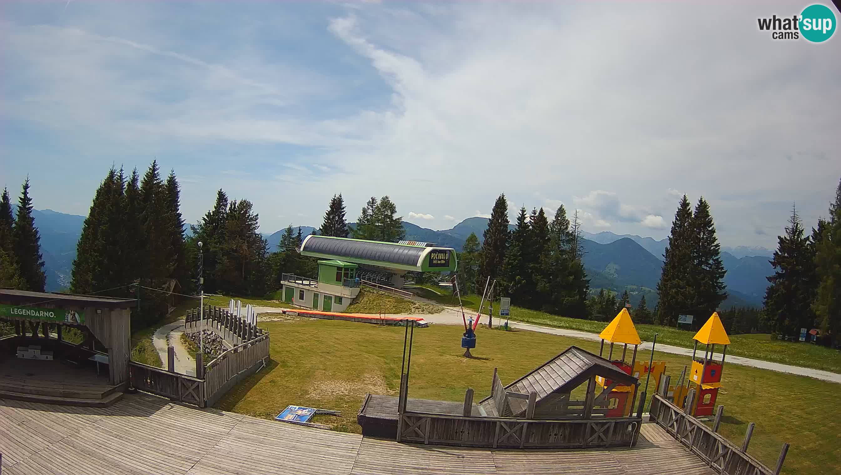 Cámara web Počivalo – Alpska Perla | Vista en vivo desde la estación de esquí Cerkno