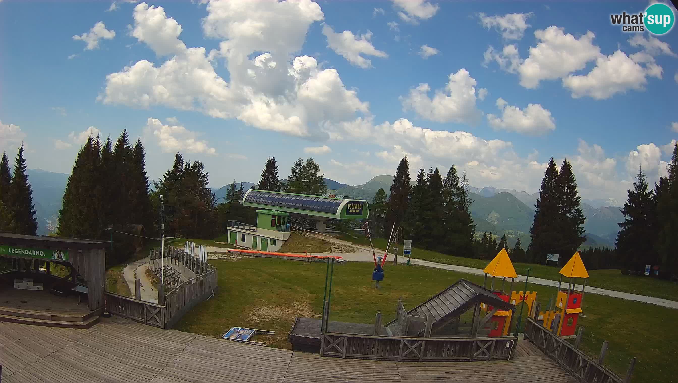 Cámara web Počivalo – Alpska Perla | Vista en vivo desde la estación de esquí Cerkno