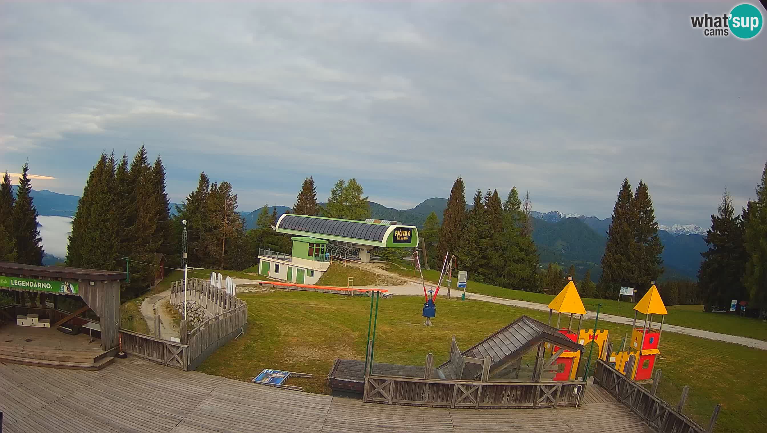 Web kamera Počivalo – Alpska Perla | Pogled uživo sa skijališta Cerkno