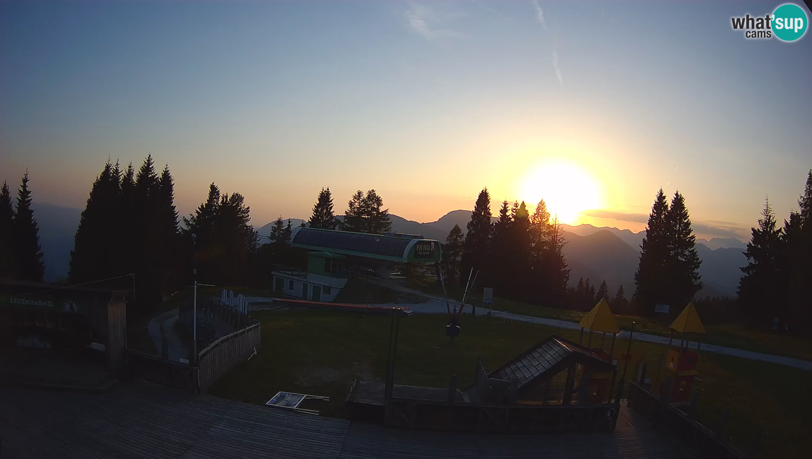 Cámara web Počivalo – Alpska Perla | Vista en vivo desde la estación de esquí Cerkno