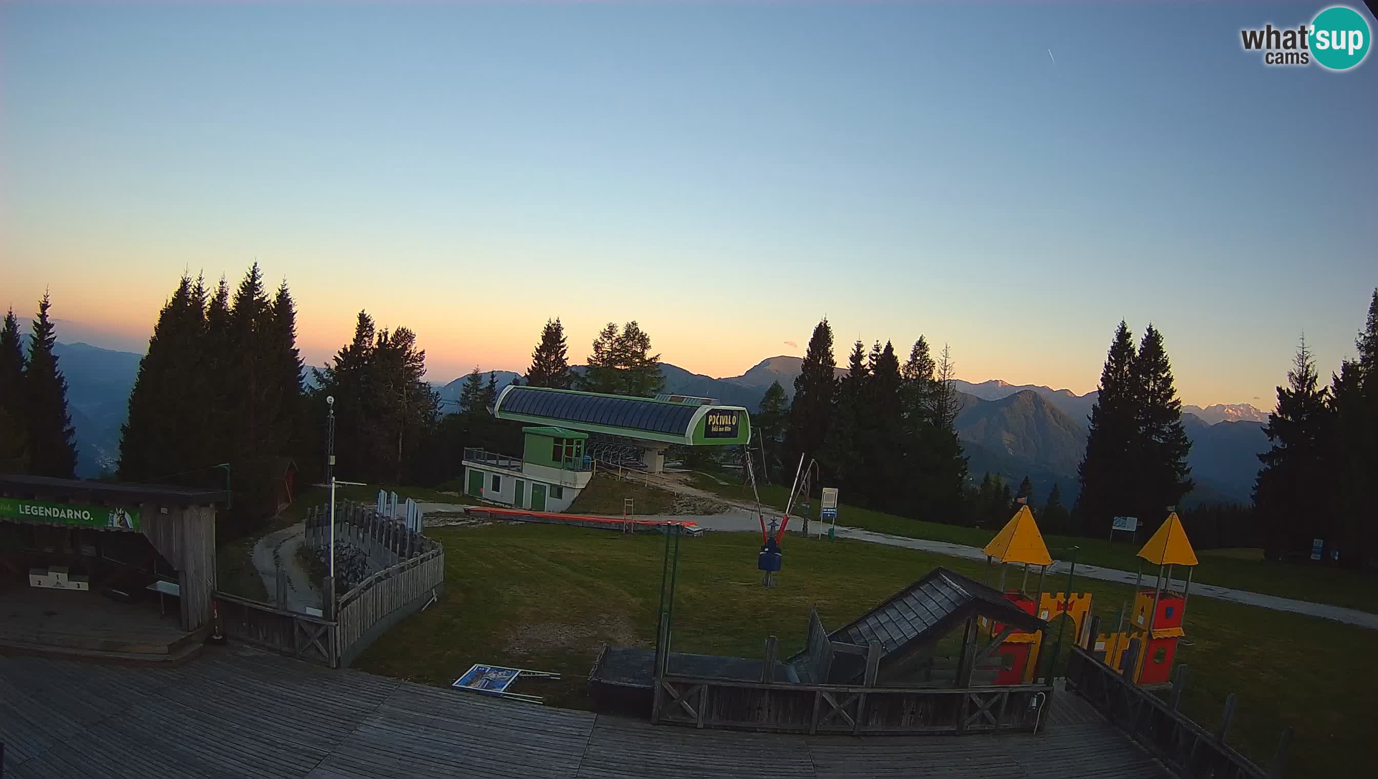 Webcam Počivalo – Alpska Perla | Vista live dalla stazione sciistica di Cerkno
