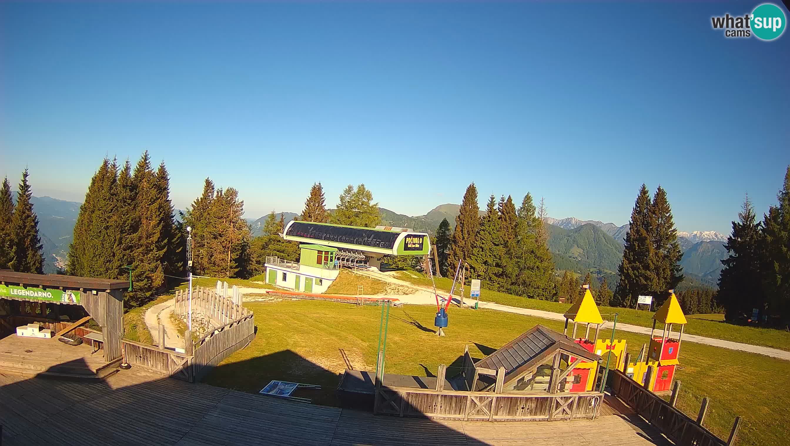 Cámara web Počivalo – Alpska Perla | Vista en vivo desde la estación de esquí Cerkno